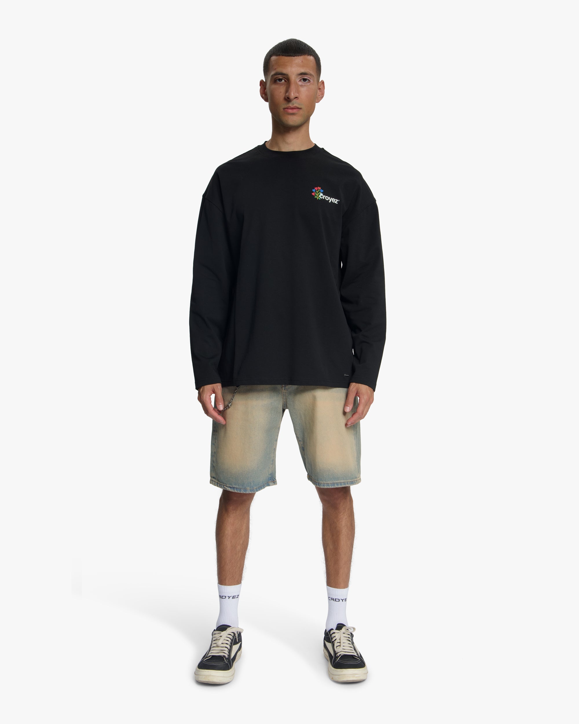 Croyez J'Adore Longsleeve- Black