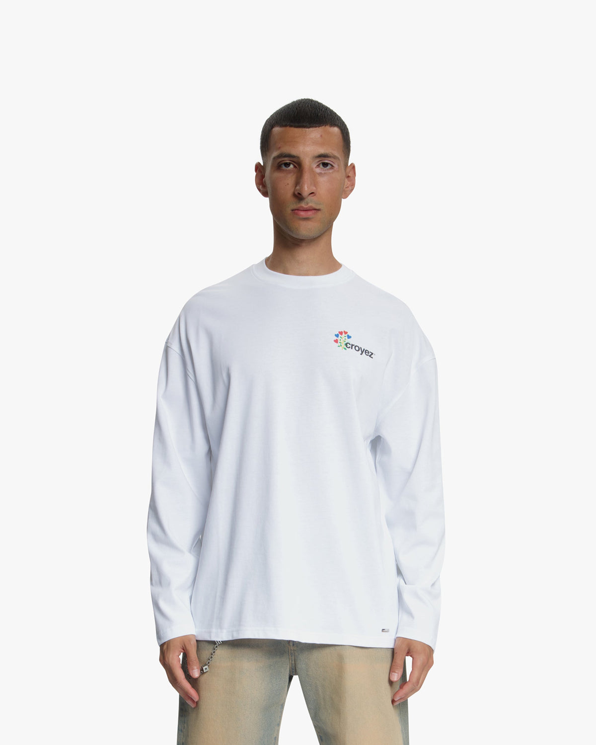 Croyez J'Adore Longsleeve- White