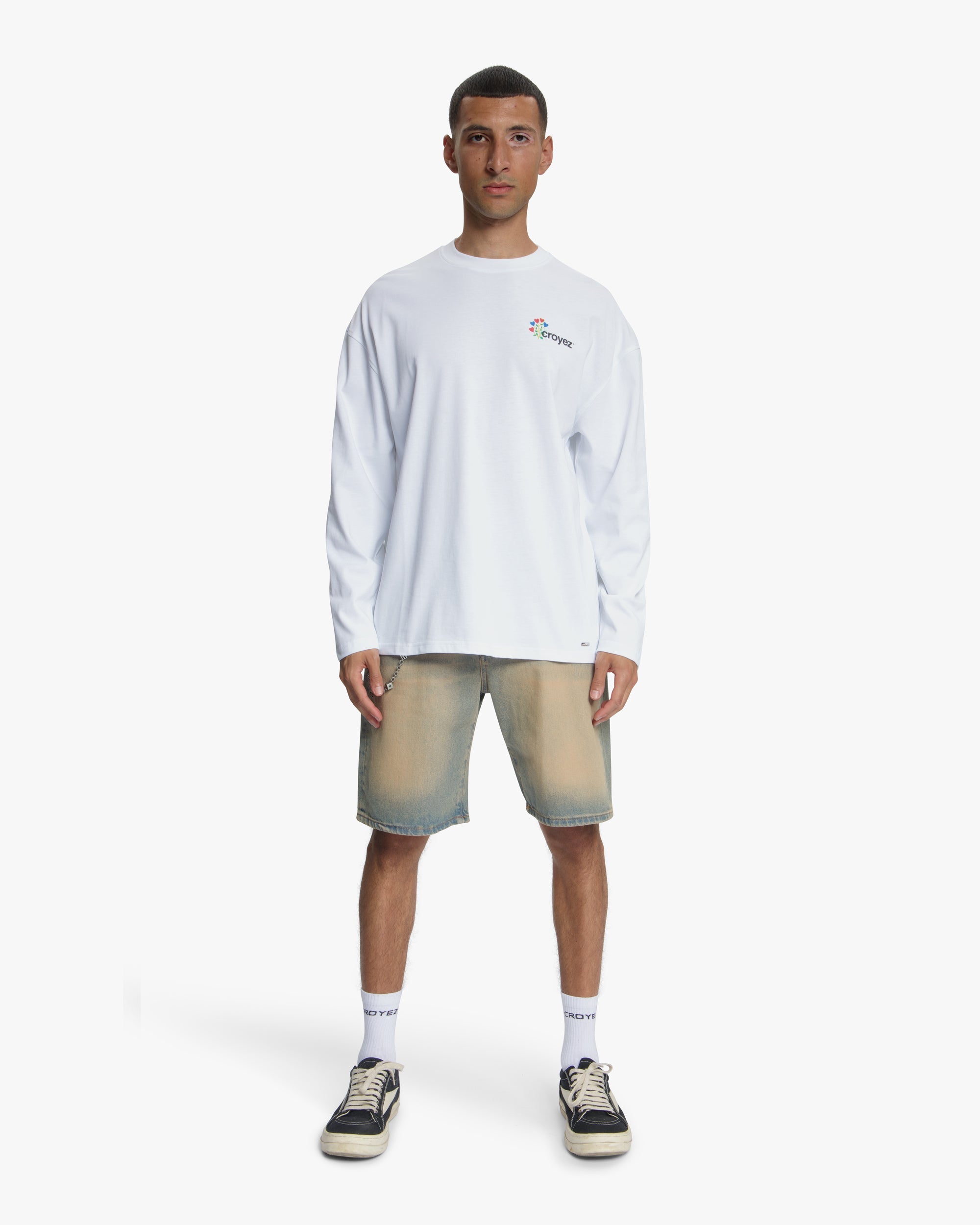 Croyez J'Adore Longsleeve- White