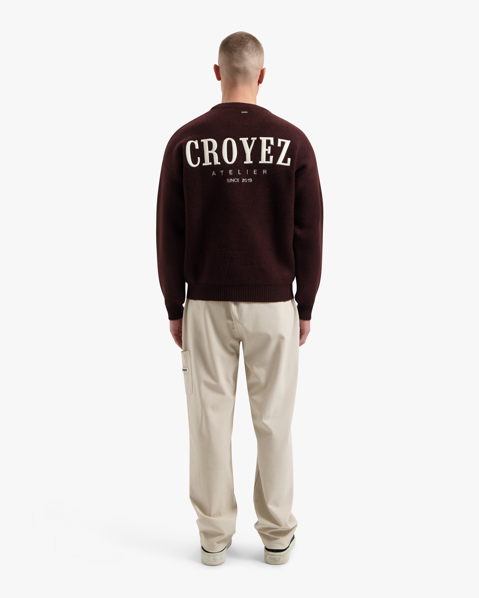 Croyez Etiquette Straight Chino- Off-White