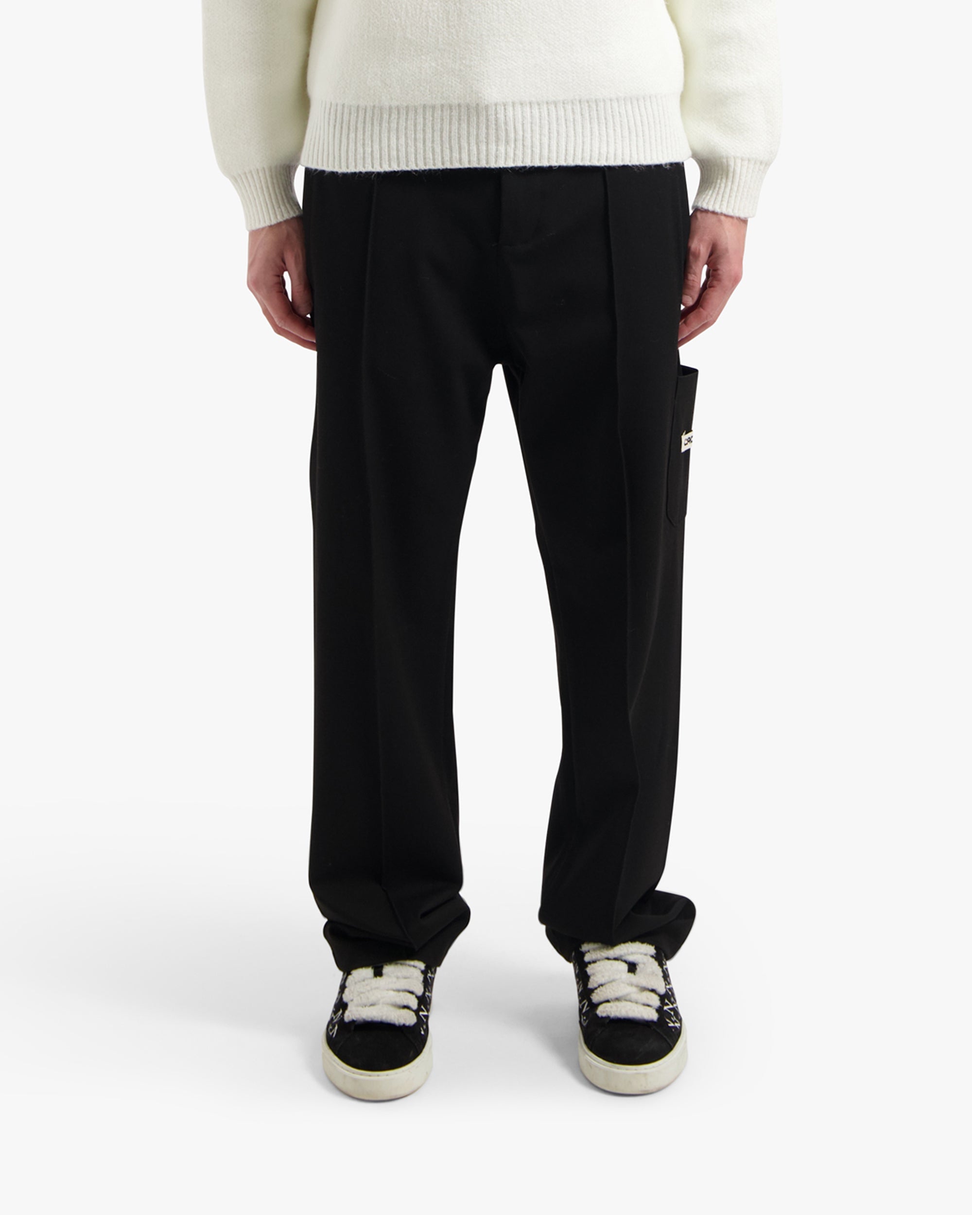 Croyez Etiquette Straight Chino- Black