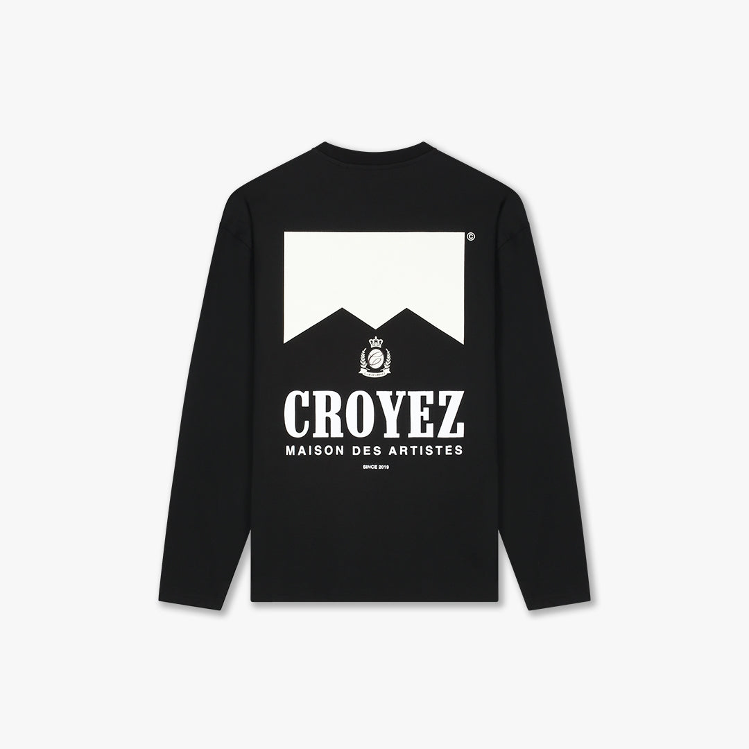 Croyez Maison Fumes Longsleeve- Black