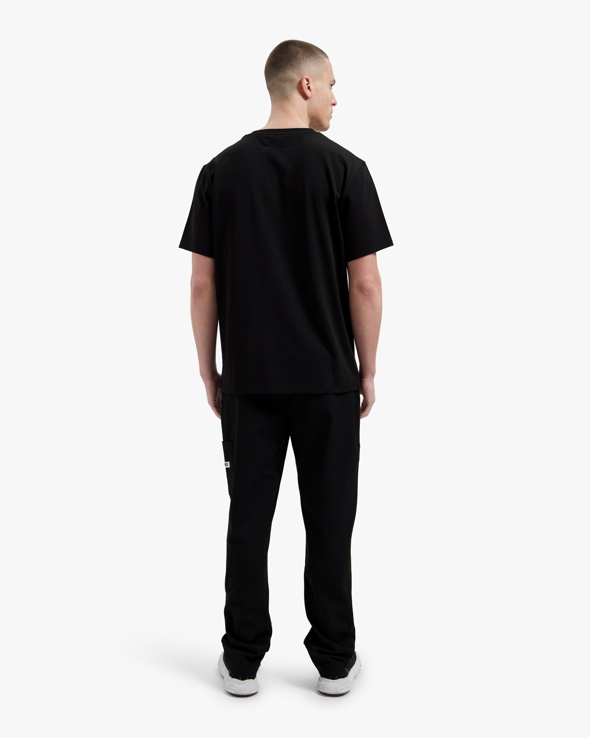 Croyez Etiquette T-Shirt- Black
