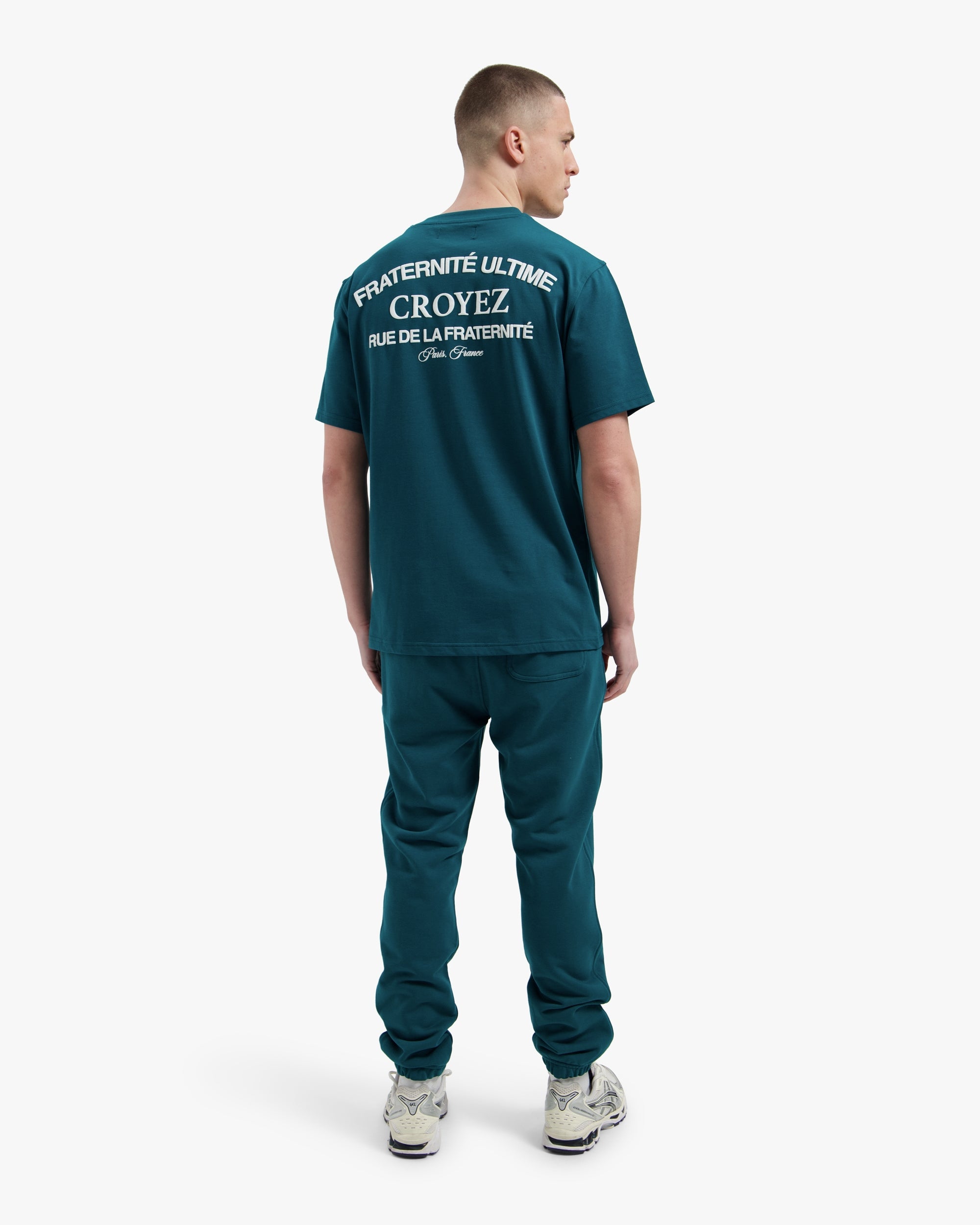 Croyez Original Fraternite T-Shirt- Dark Teal