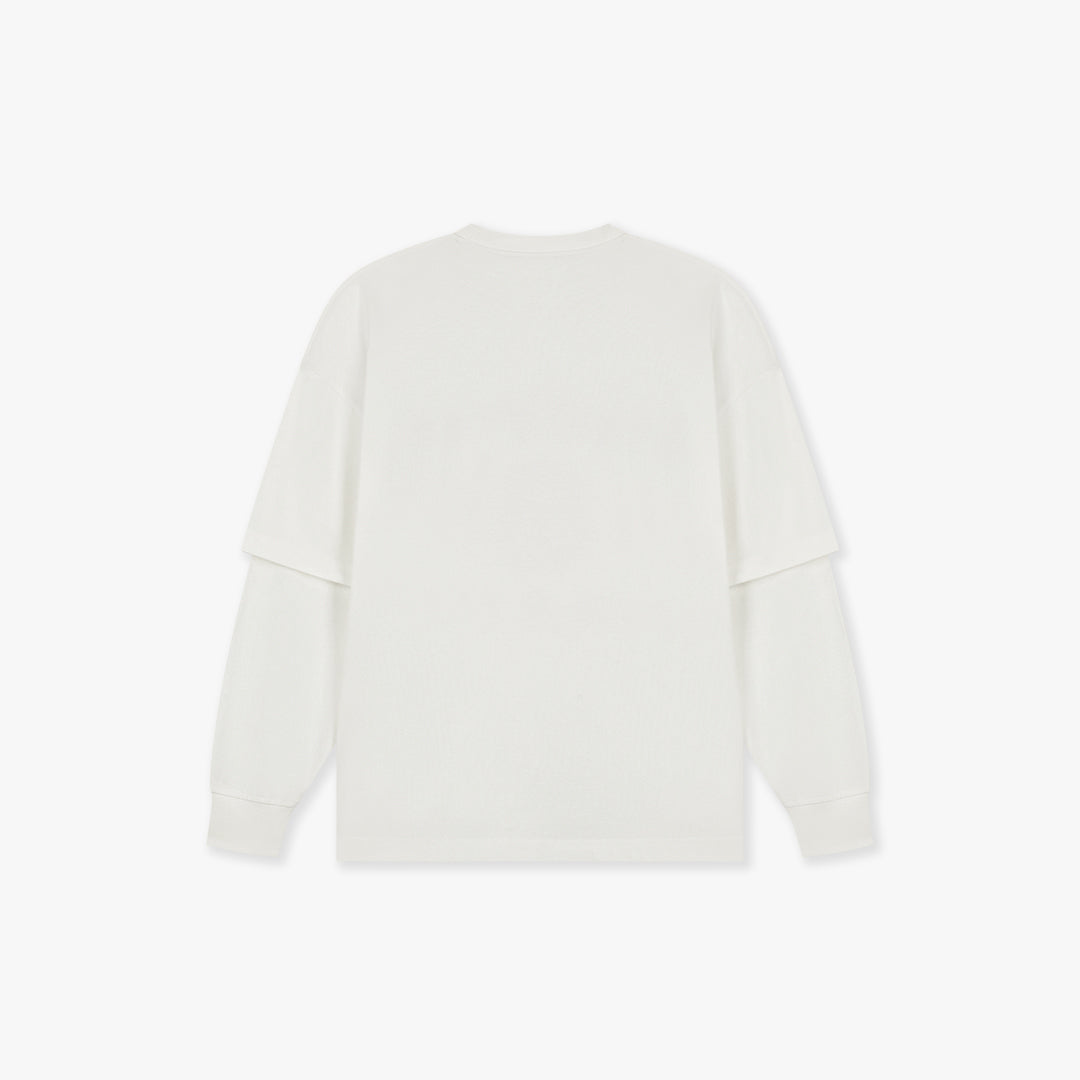 Croyez Bouclier Longsleeve - Off-White