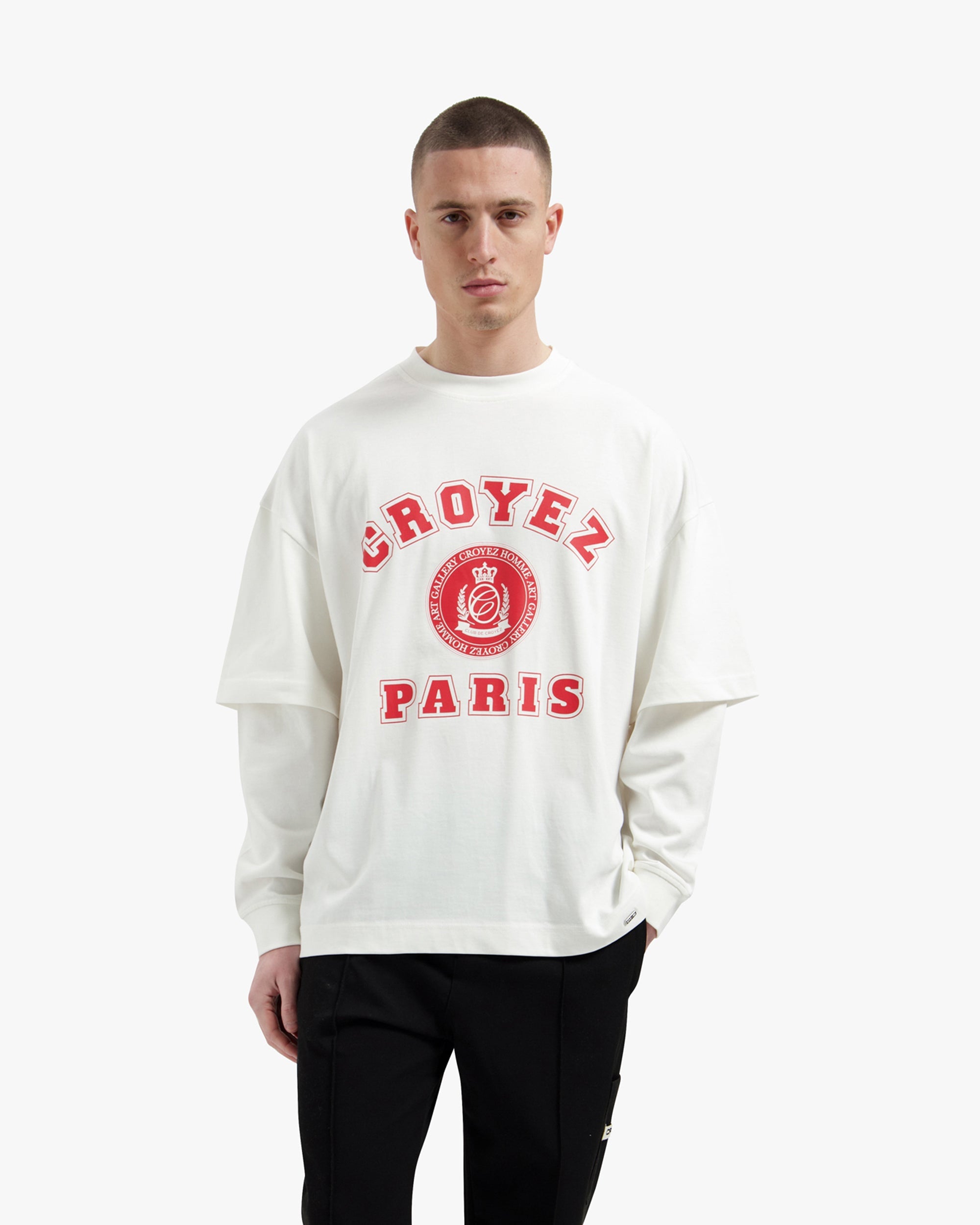 Croyez Bouclier Longsleeve - Off-White