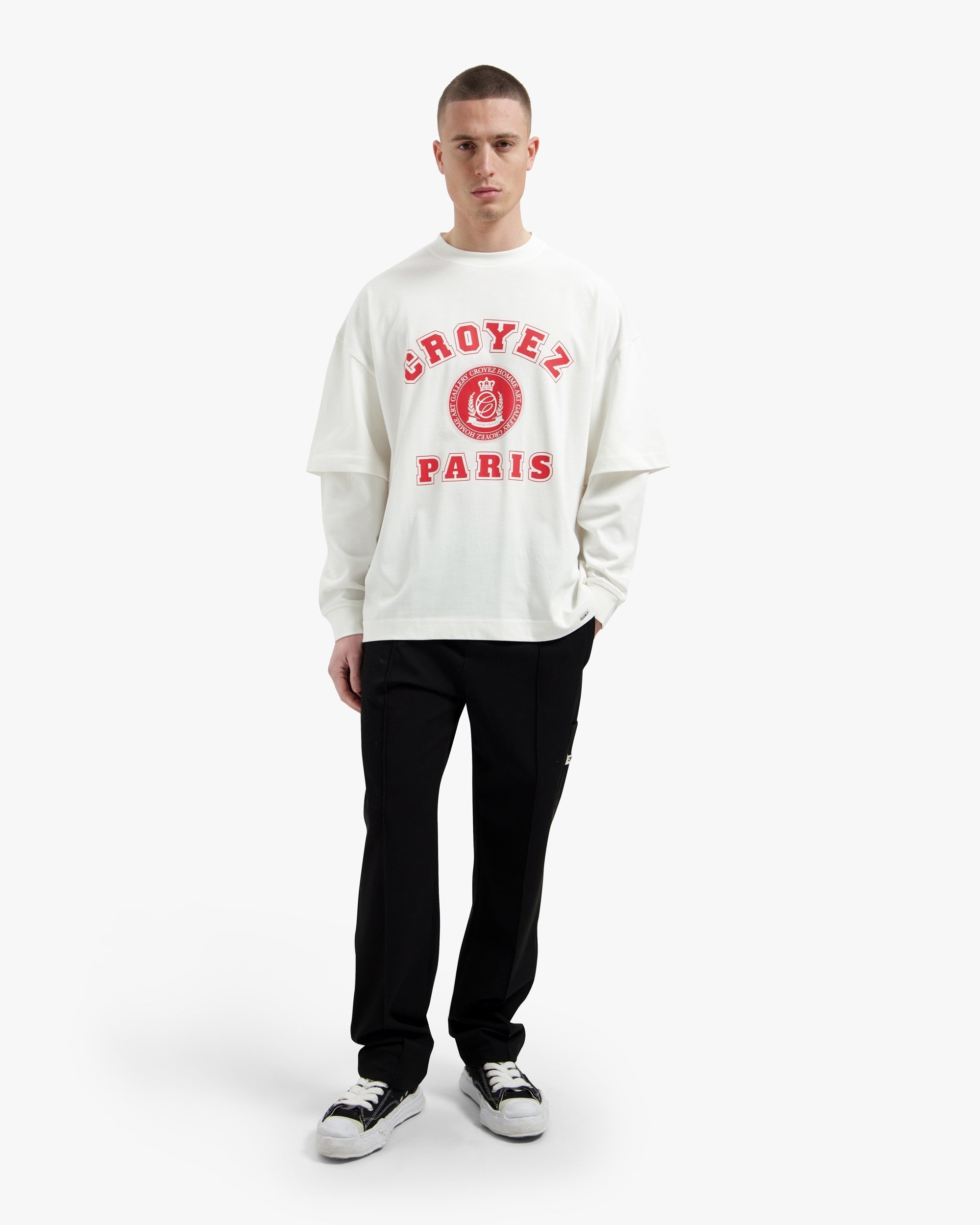 Croyez Bouclier Longsleeve - Off-White
