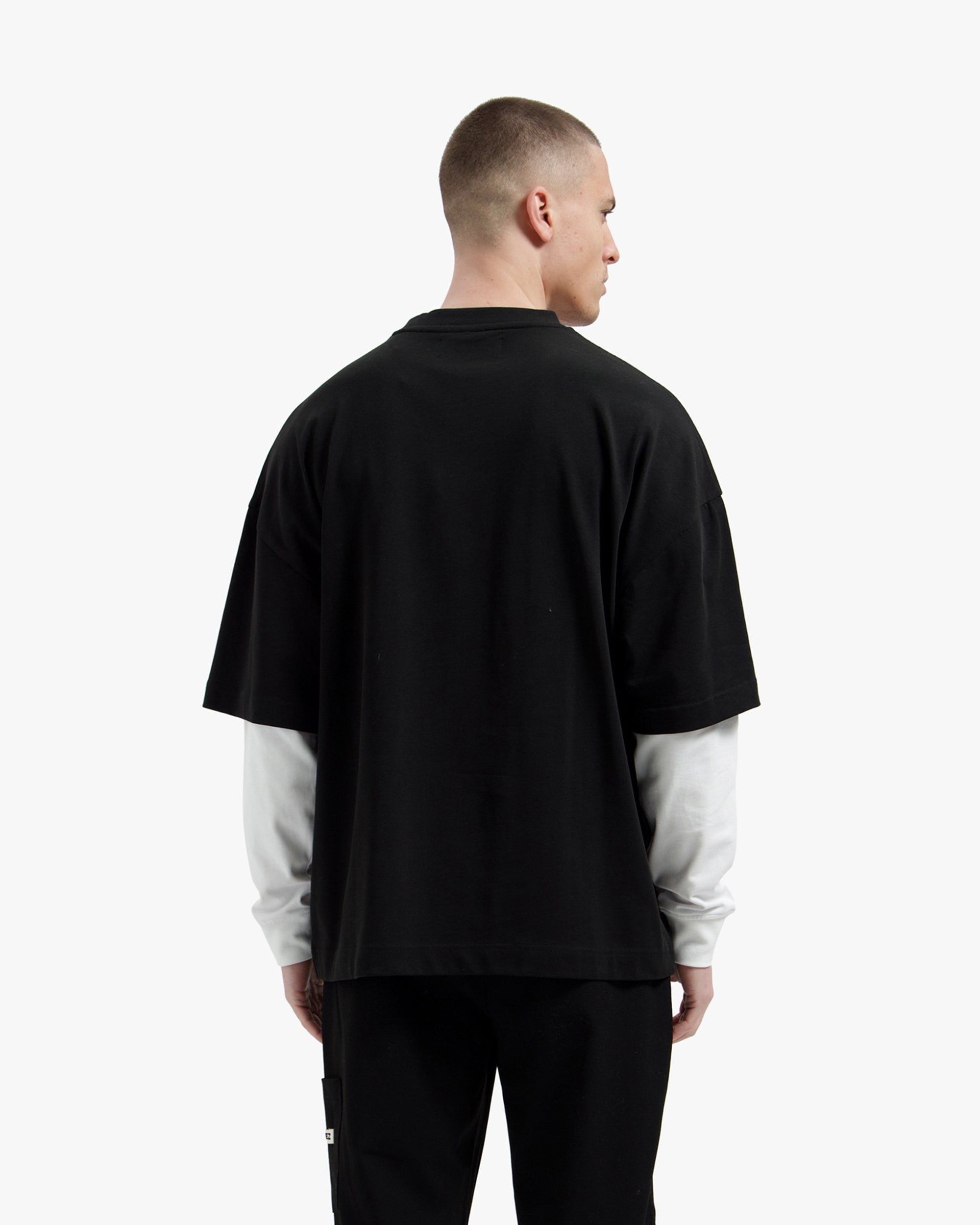 Croyez Bouclier Longsleeve - Vintage Black
