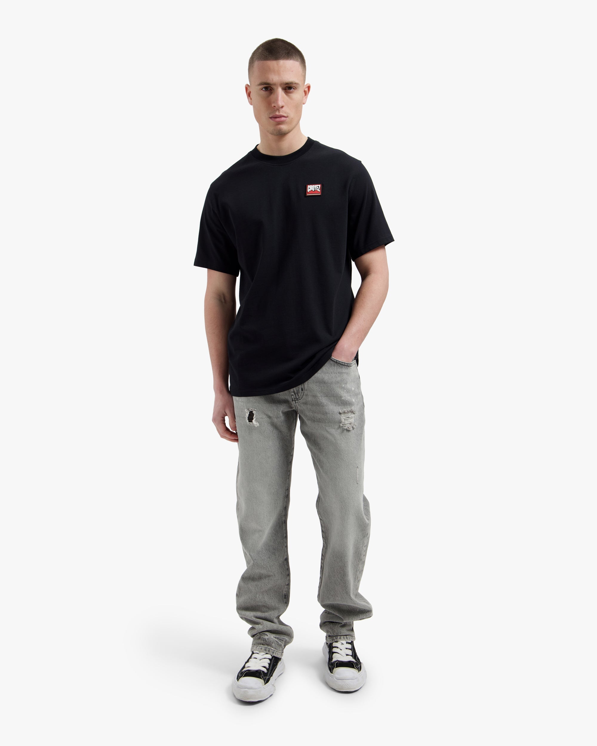Croyez Patch T-shirt- Black