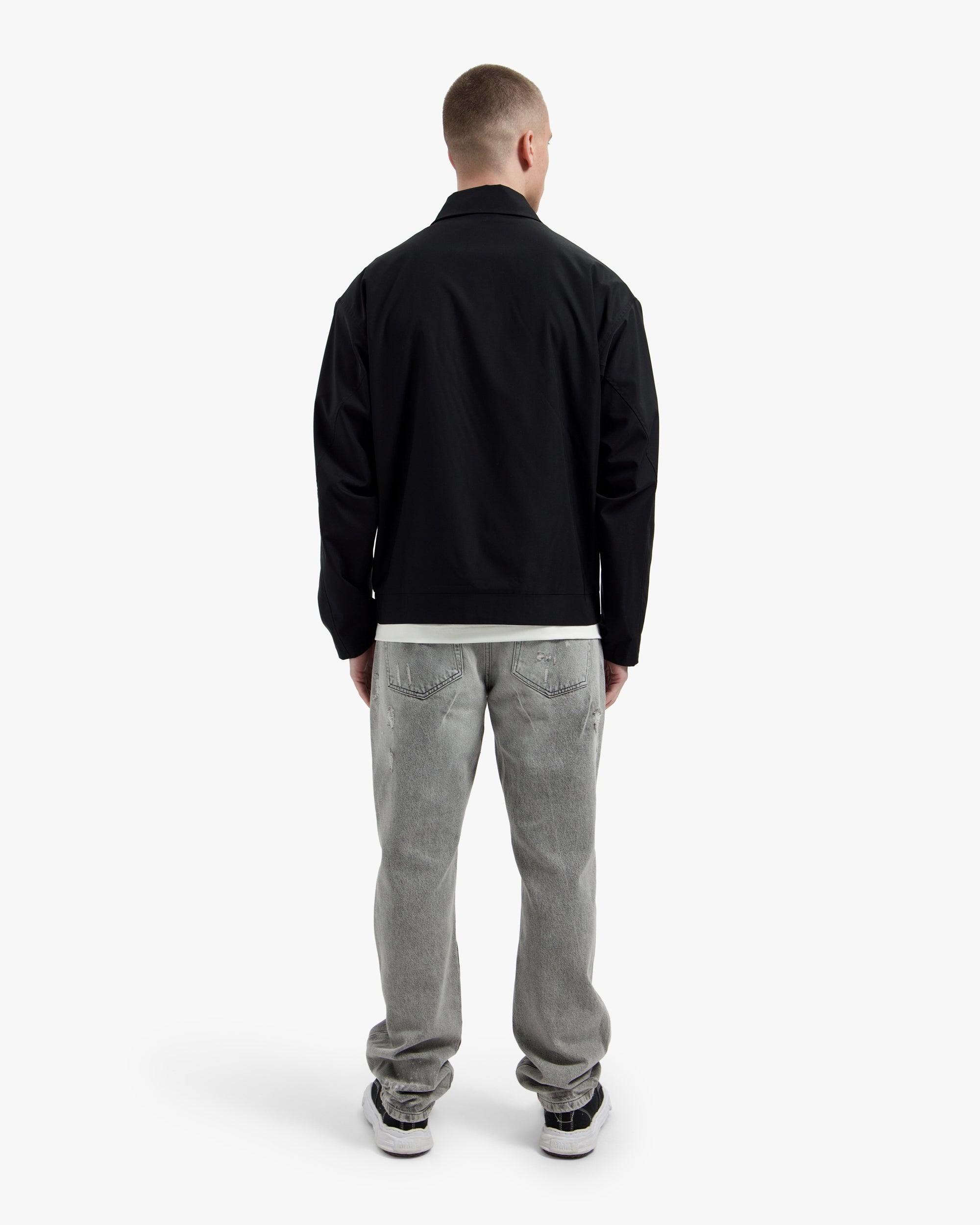 Croyez Patch Jacket- Black