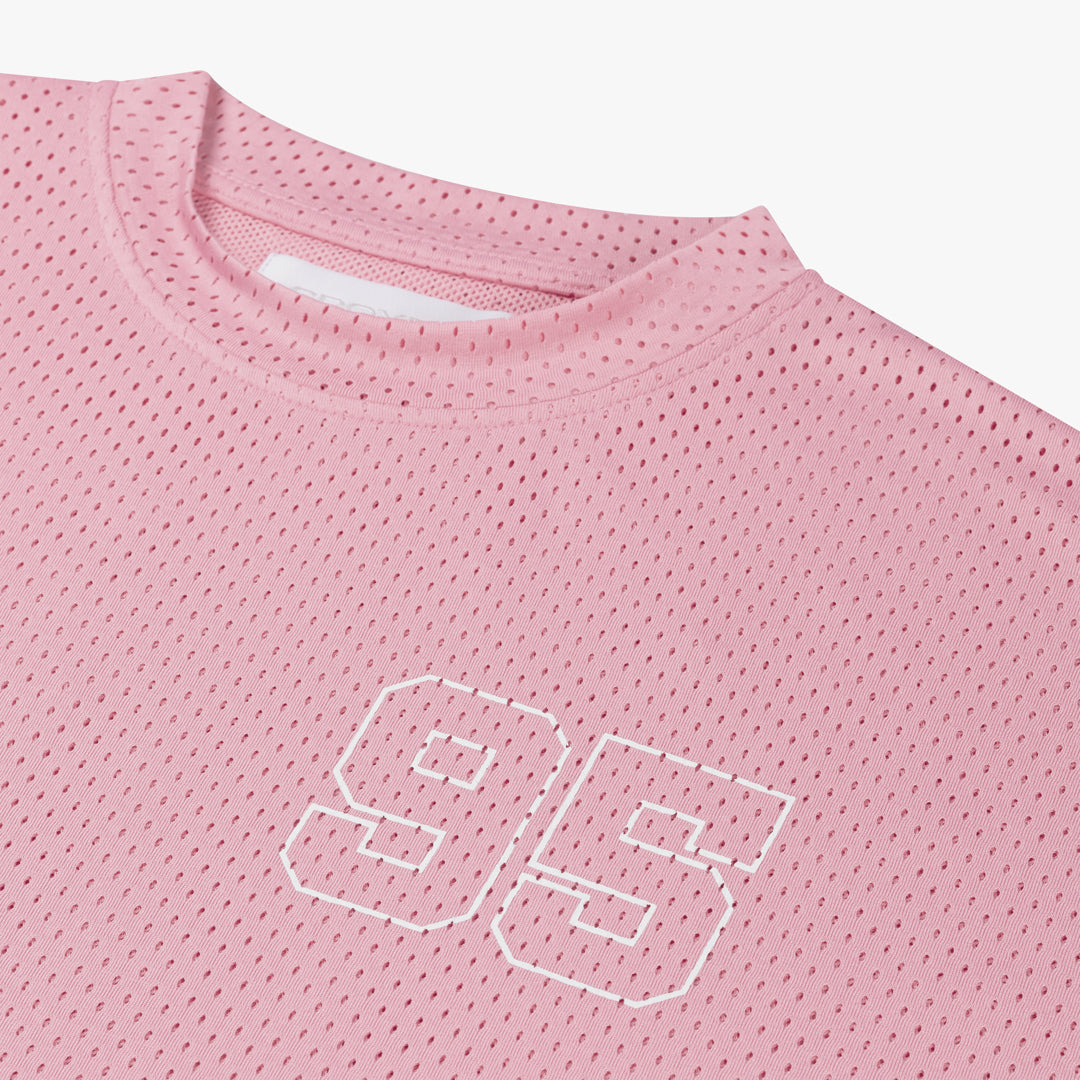 Croyez Mesh Jersey- Pink