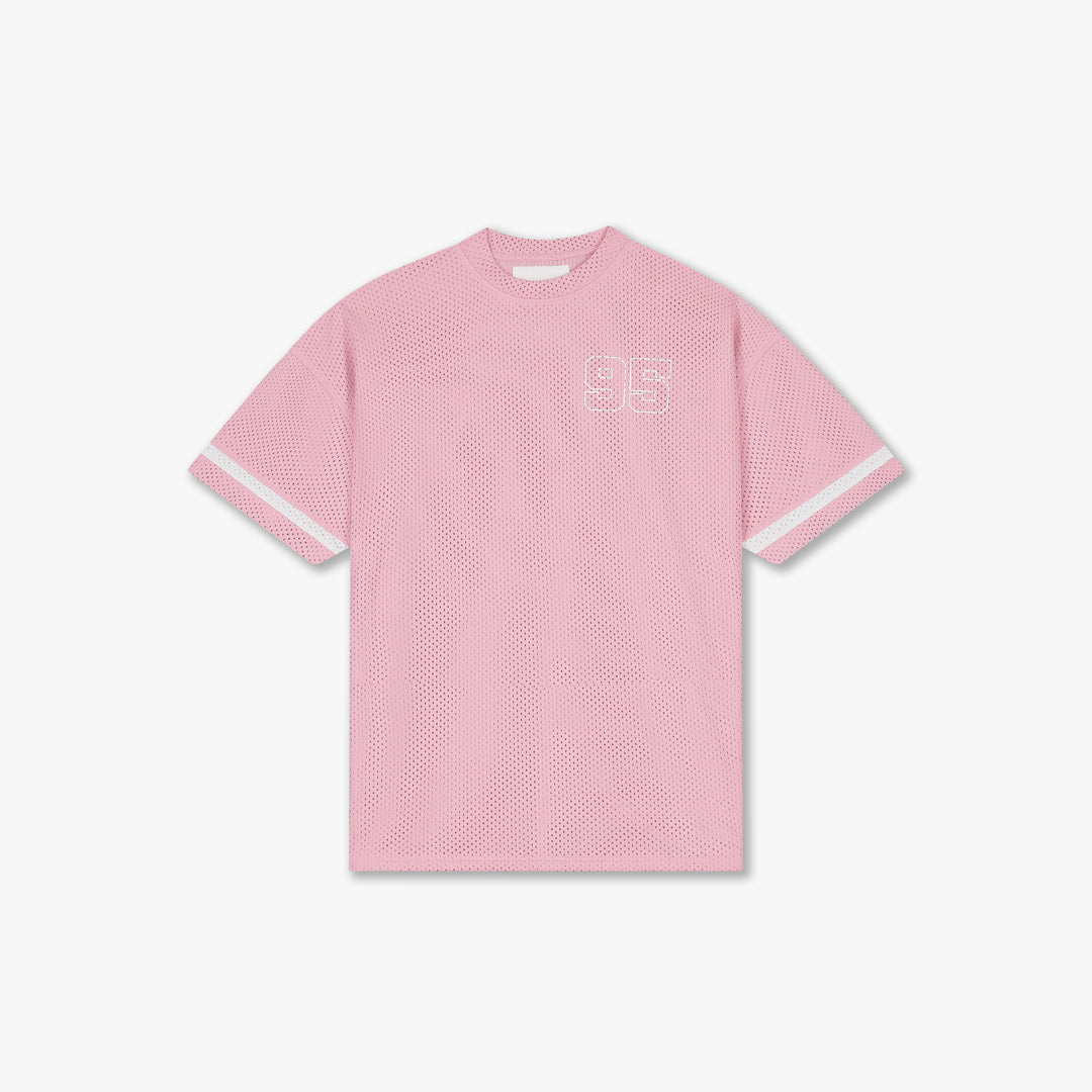 Croyez Mesh Jersey- Pink