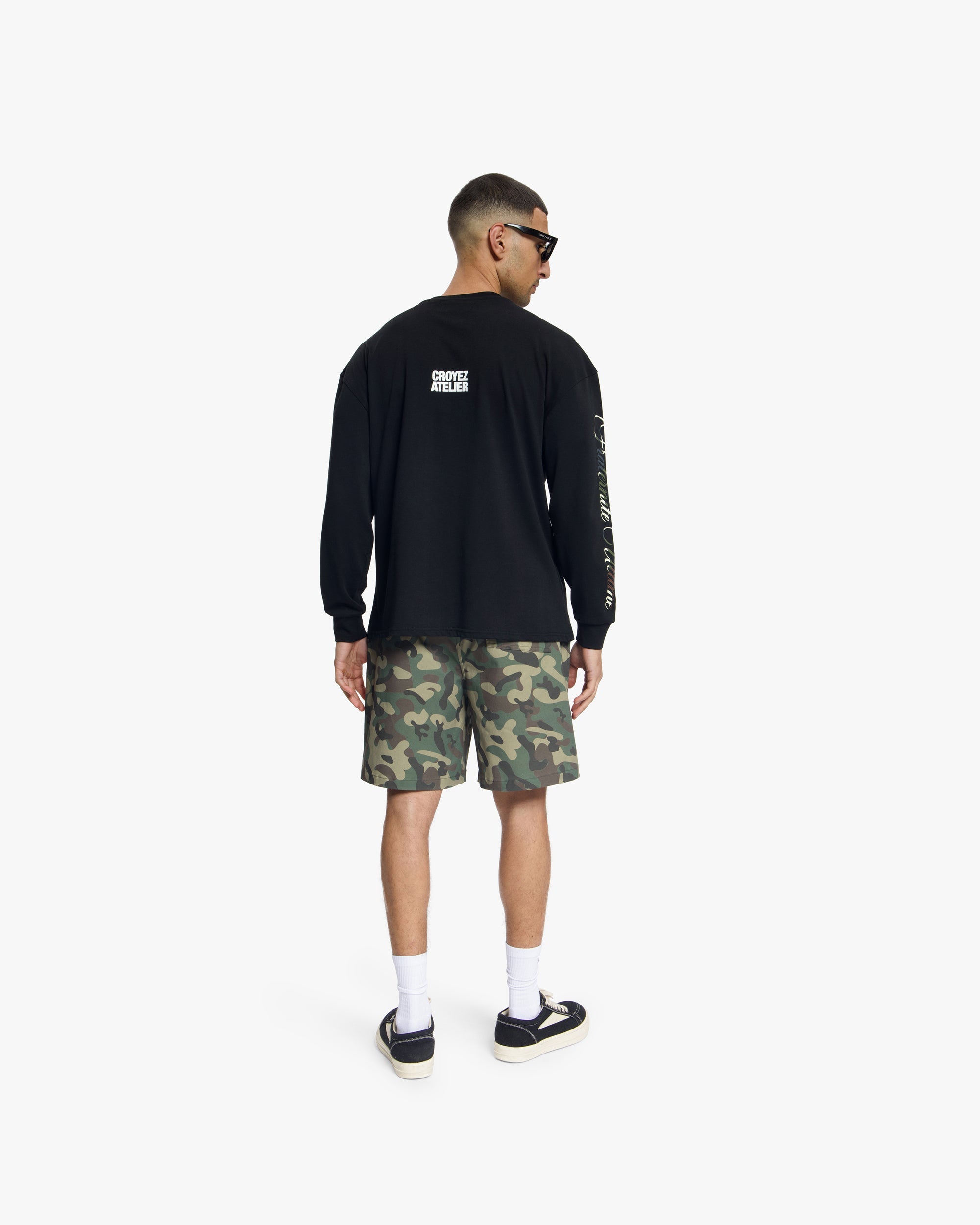 Croyez Relaxed Camo Shorts- Camo
