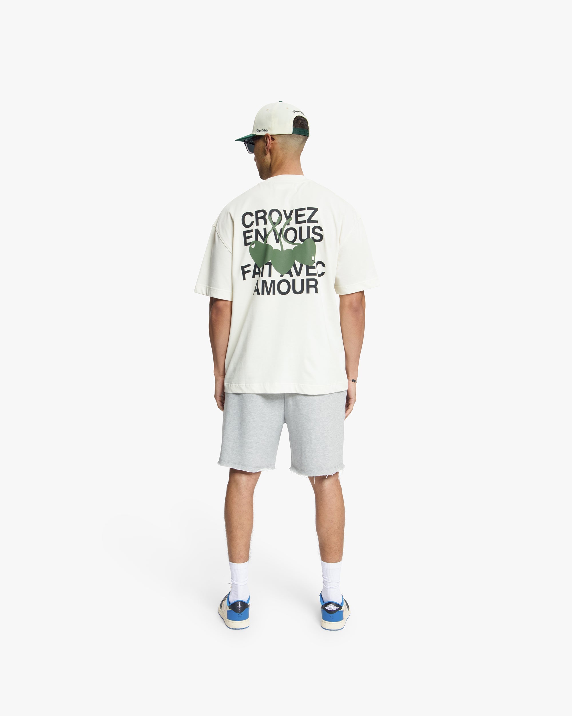 Croyez Amour T-Shirt- Off-White