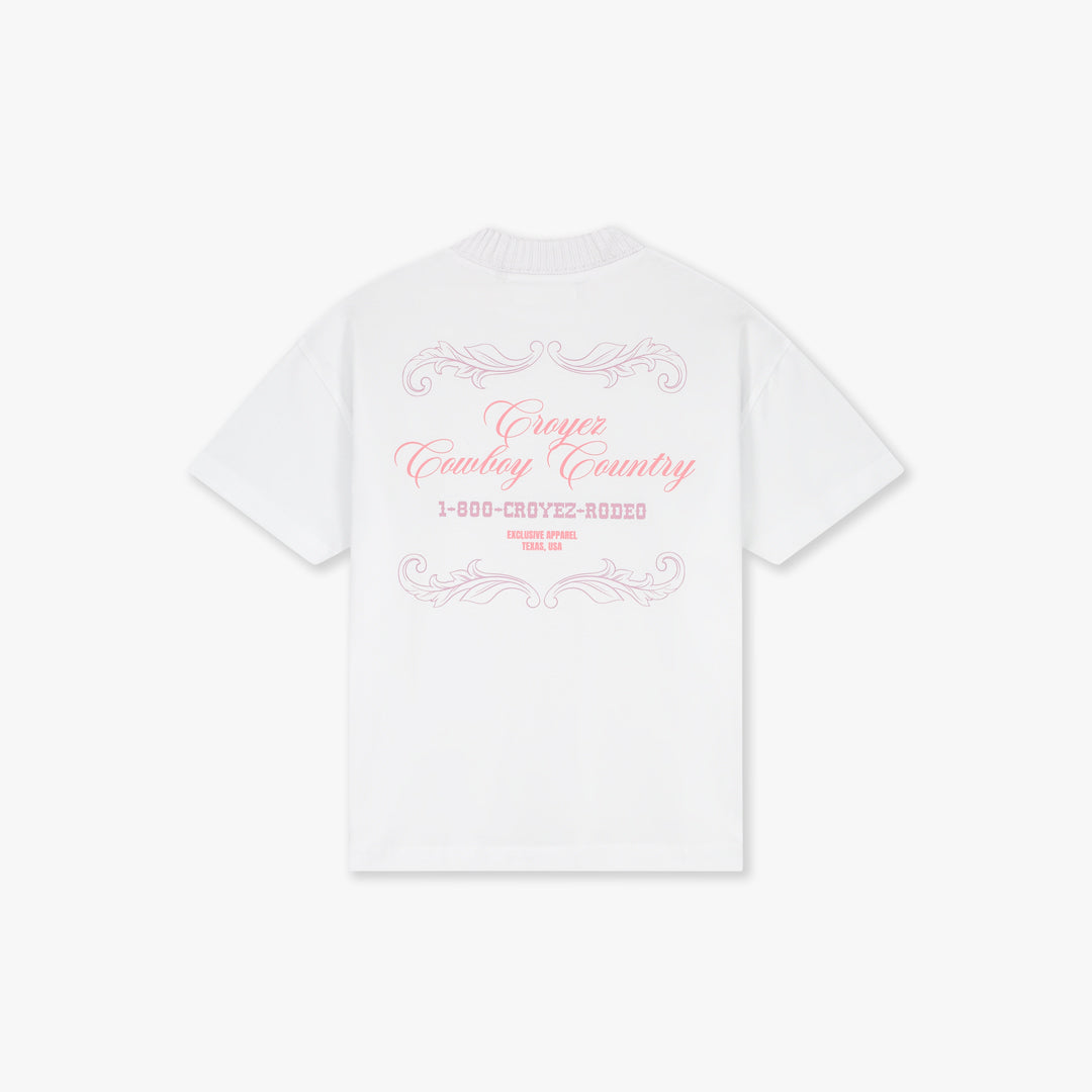 Croyez Country T-Shirt- White