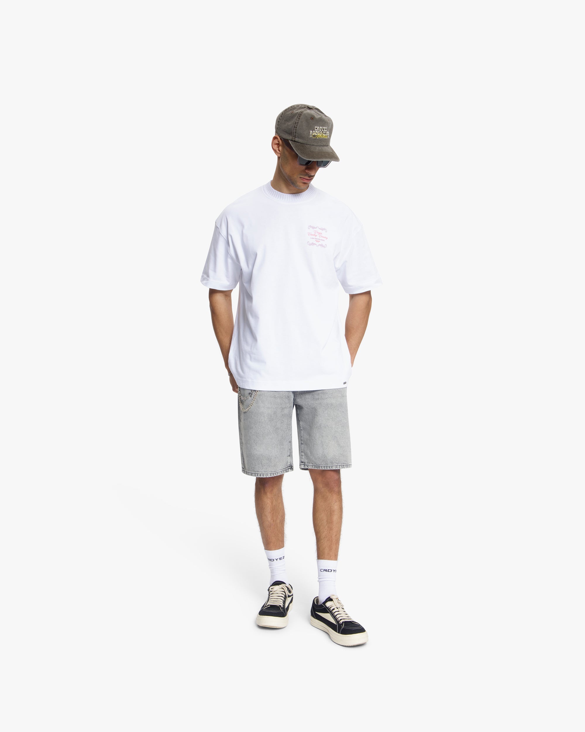 Croyez Country T-Shirt- White
