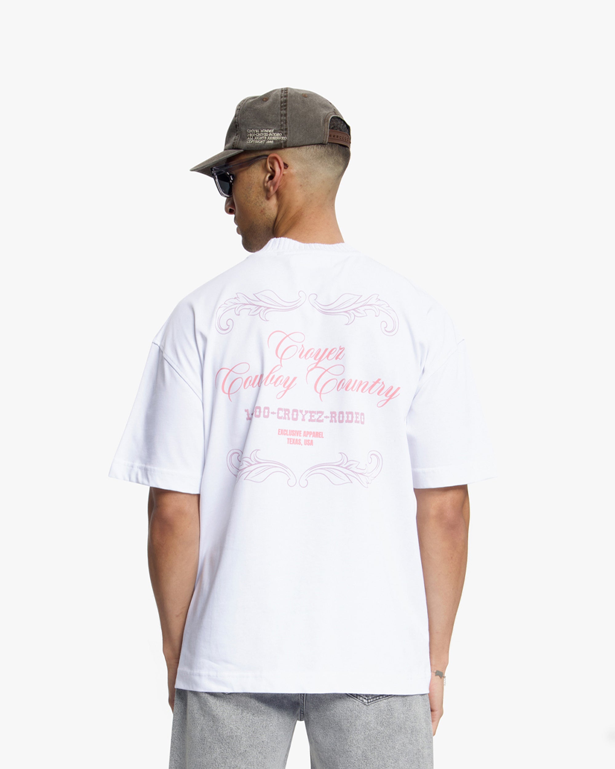 Croyez Country T-Shirt- White
