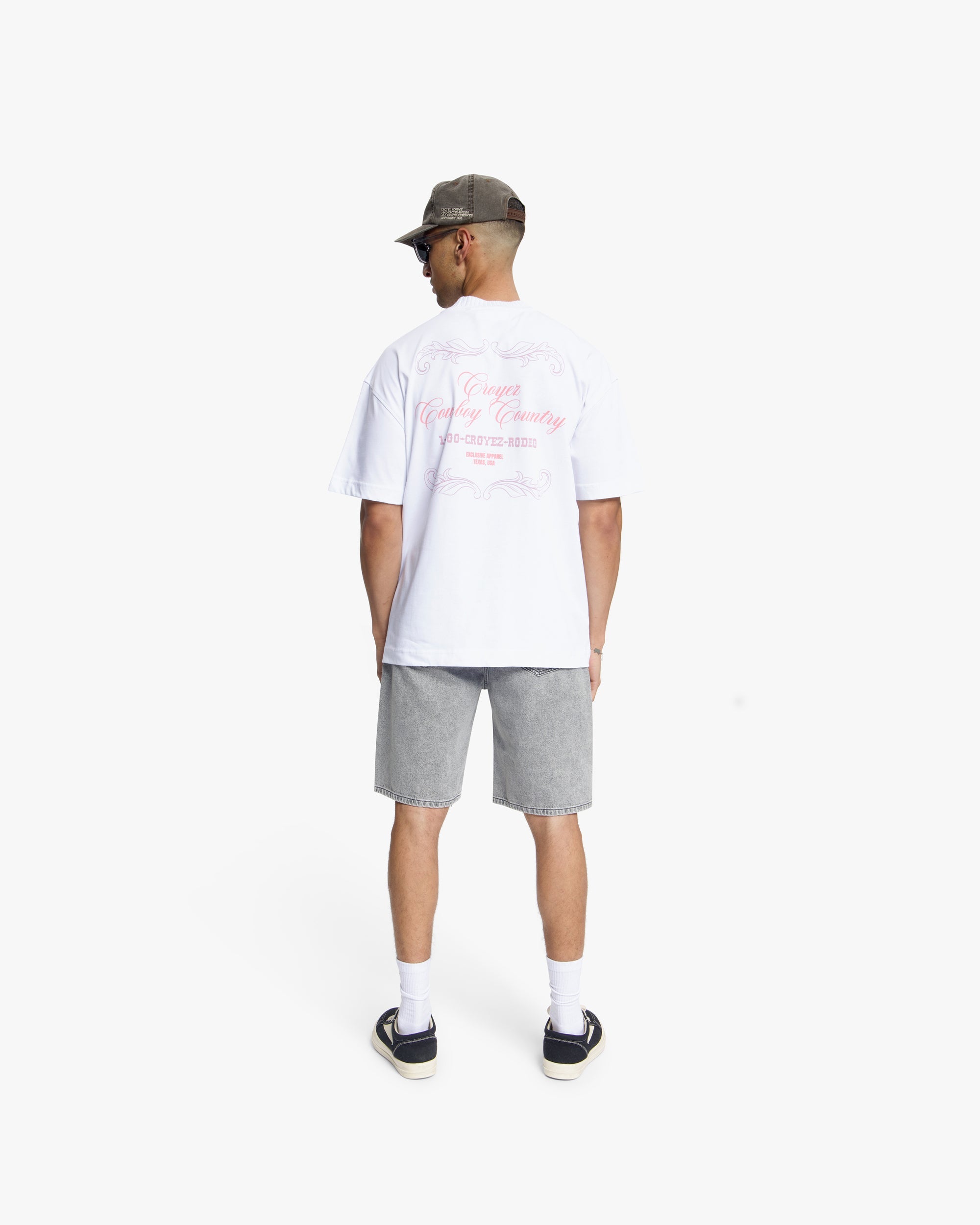 Croyez Country T-Shirt- White