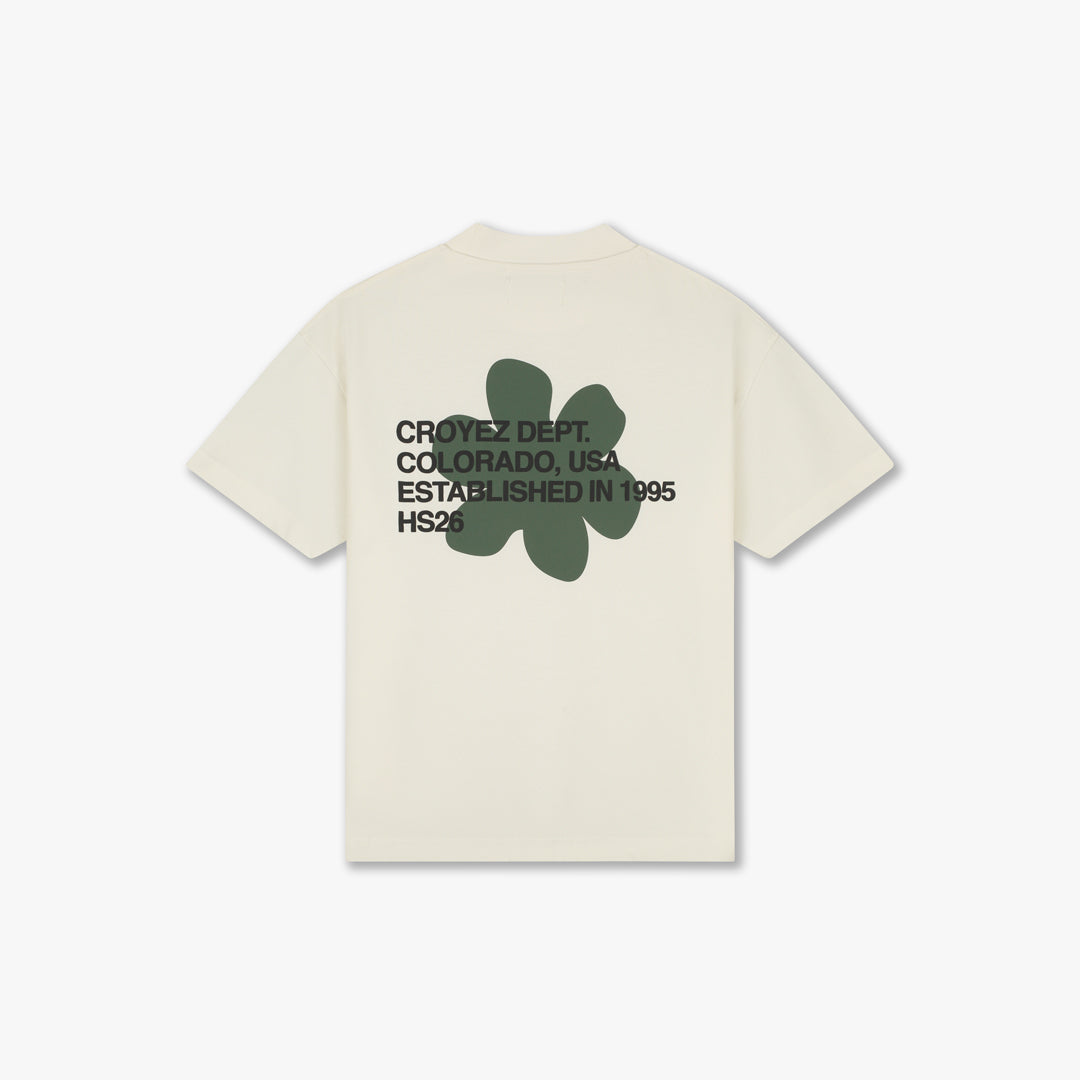 Croyez Silhouette T-Shirt- Off-White