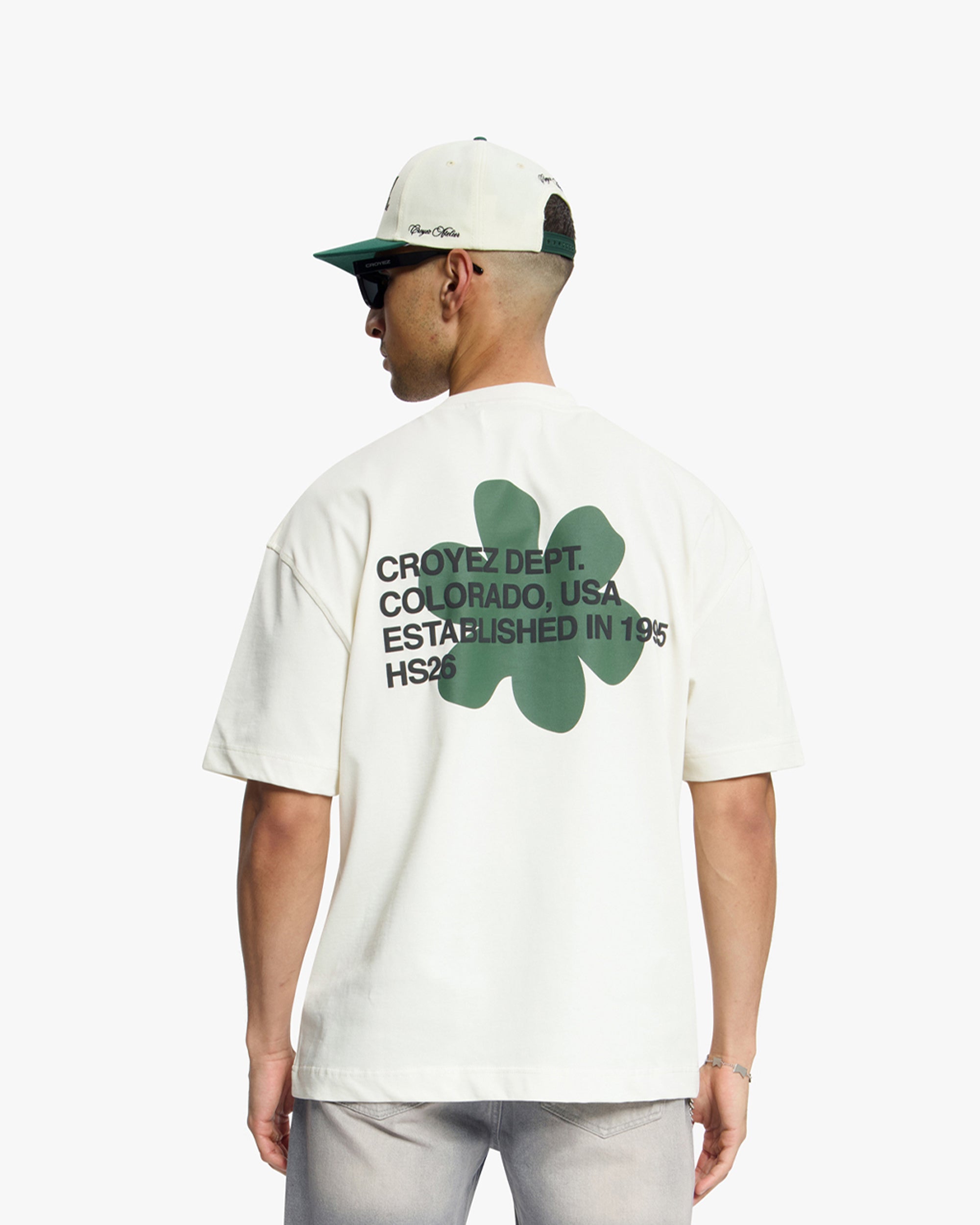 Croyez Silhouette T-Shirt- Off-White