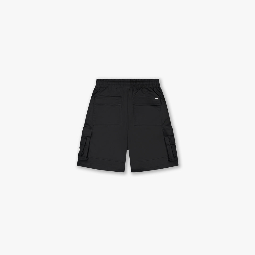 Croyez Classic Cargo Shorts- Black