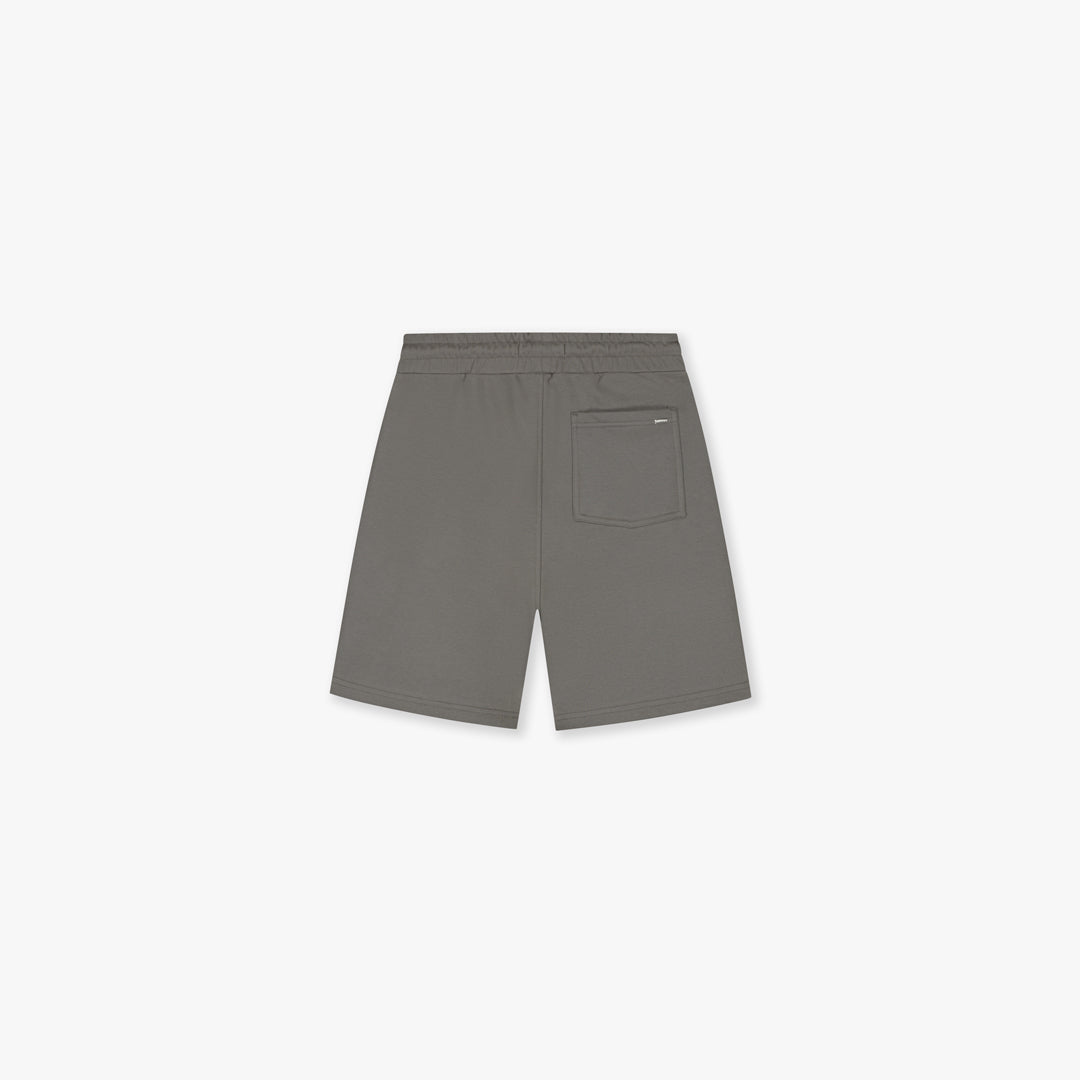 Croyez Overlay Fraternite Shorts- Washed Brown