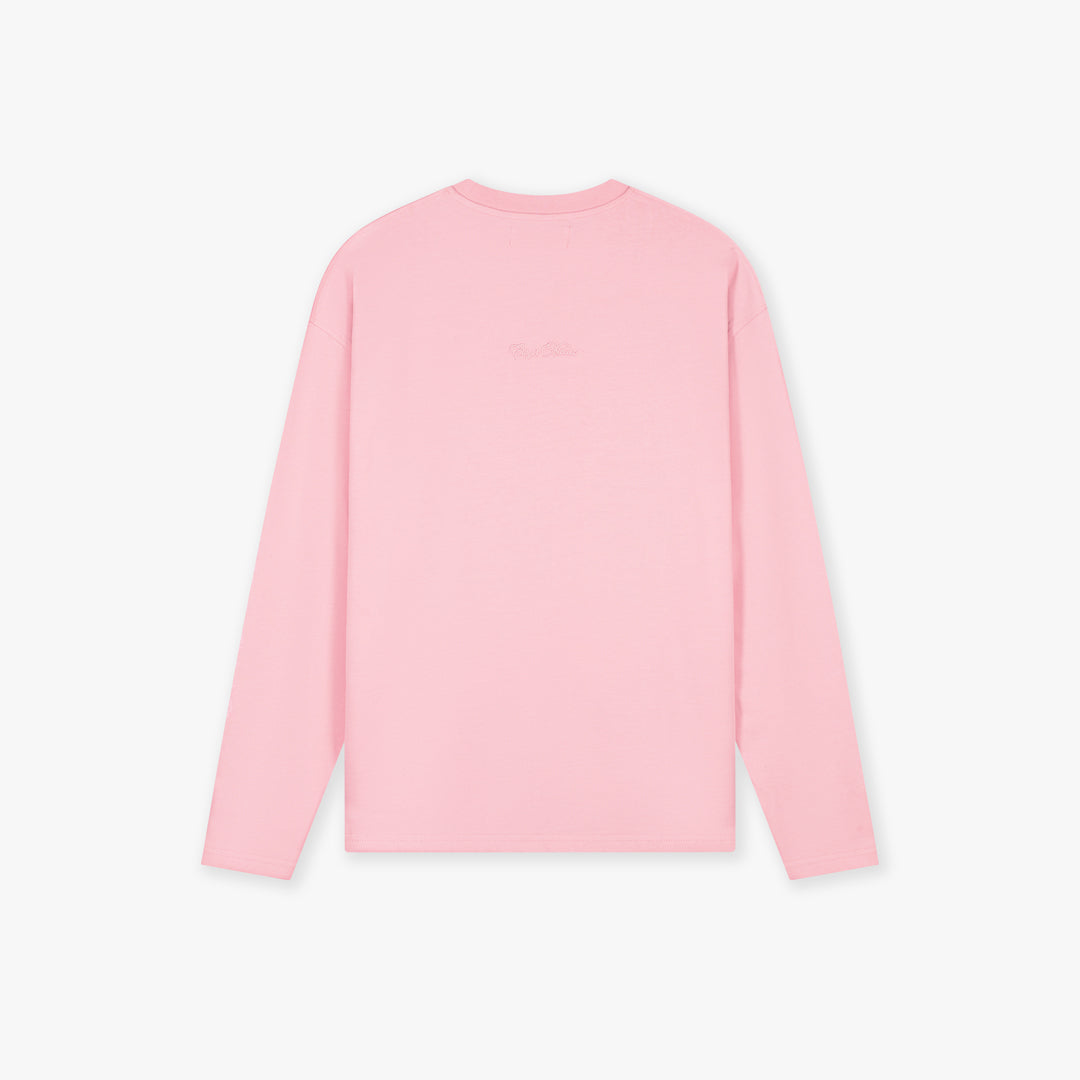 Croyez Contour De La Fleur Longsleeve- Pink