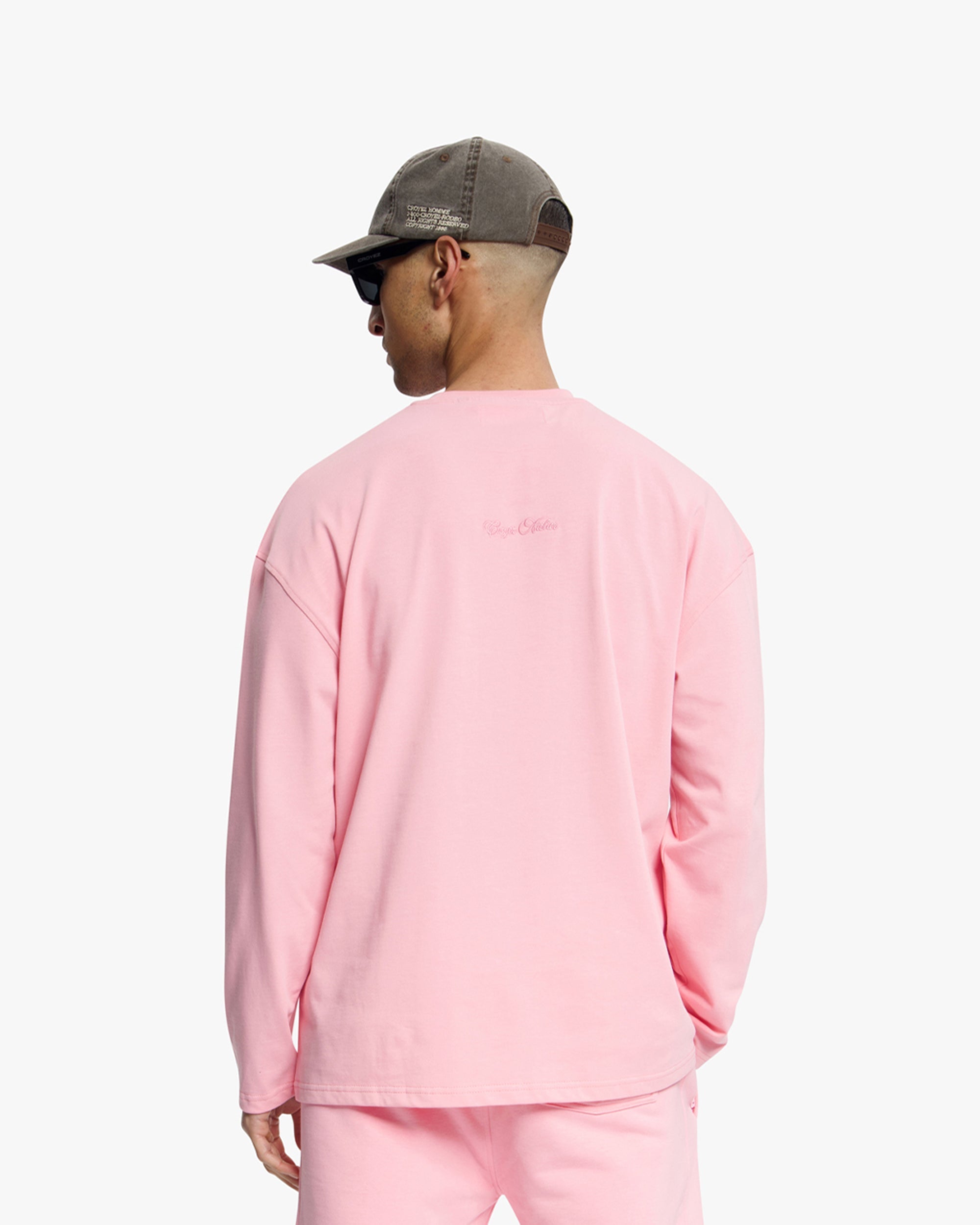 Croyez Contour De La Fleur Longsleeve- Pink