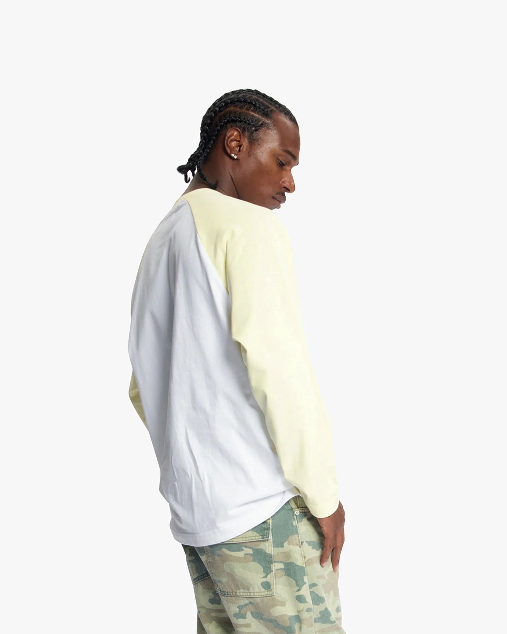 Croyez Two Tone Longsleeve- Light Yellow