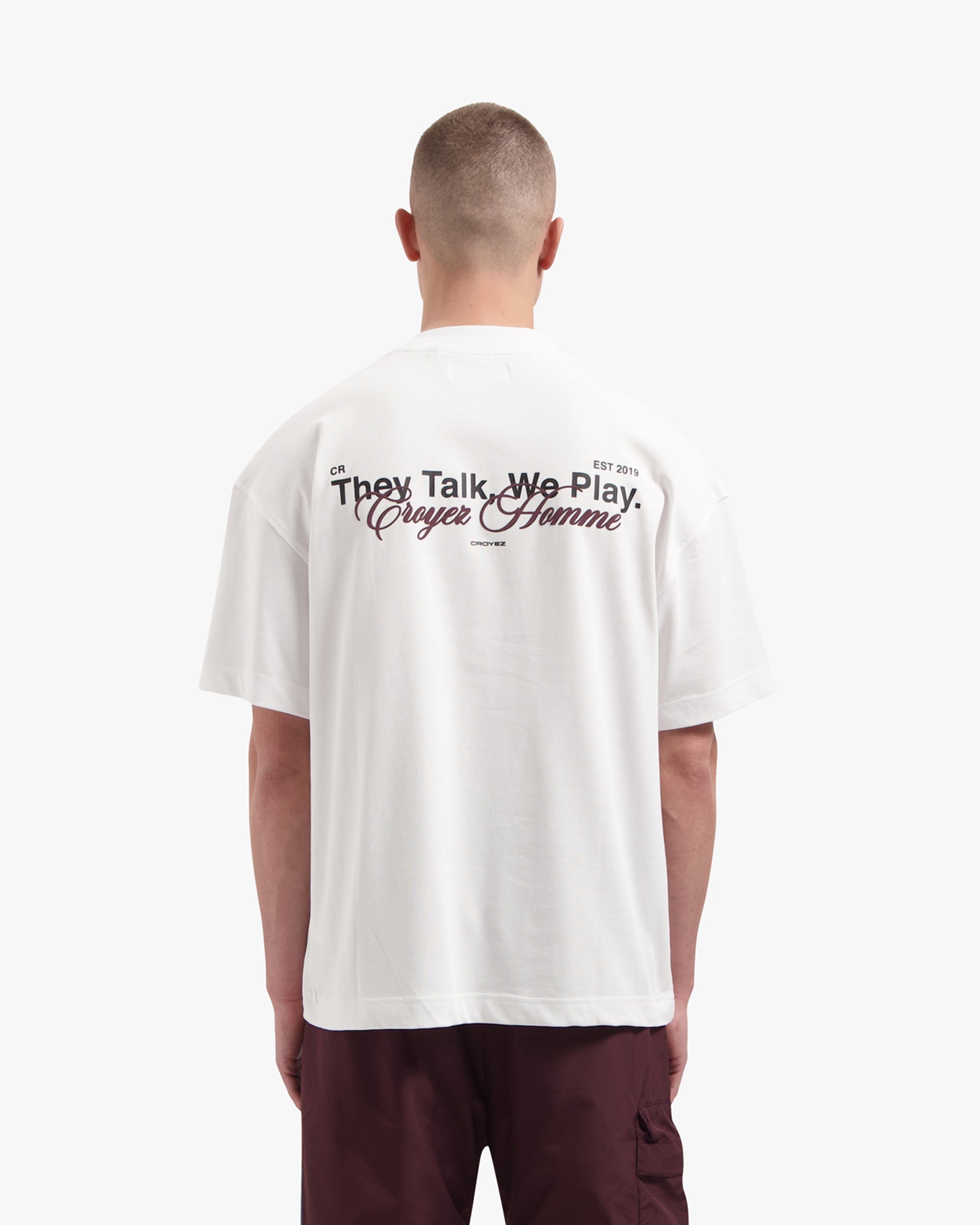 Croyez Talk And Play T-shirt- White