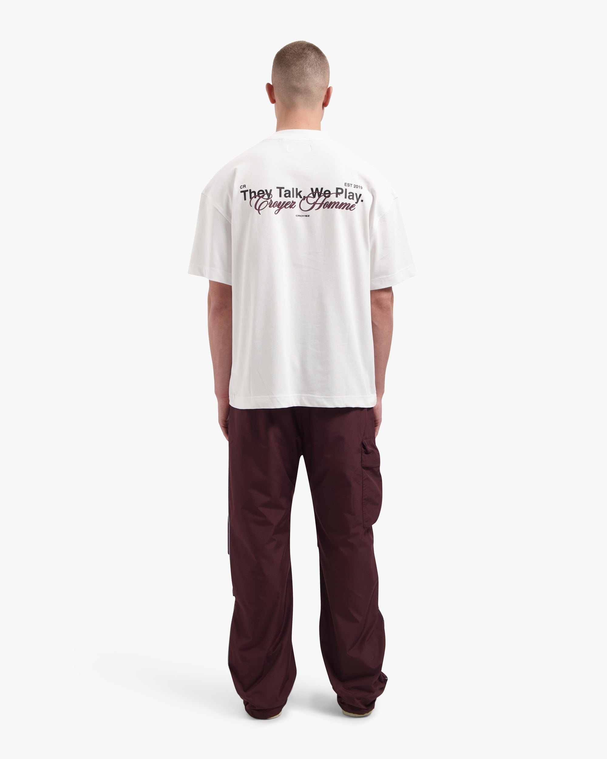 Croyez Talk And Play T-shirt- White