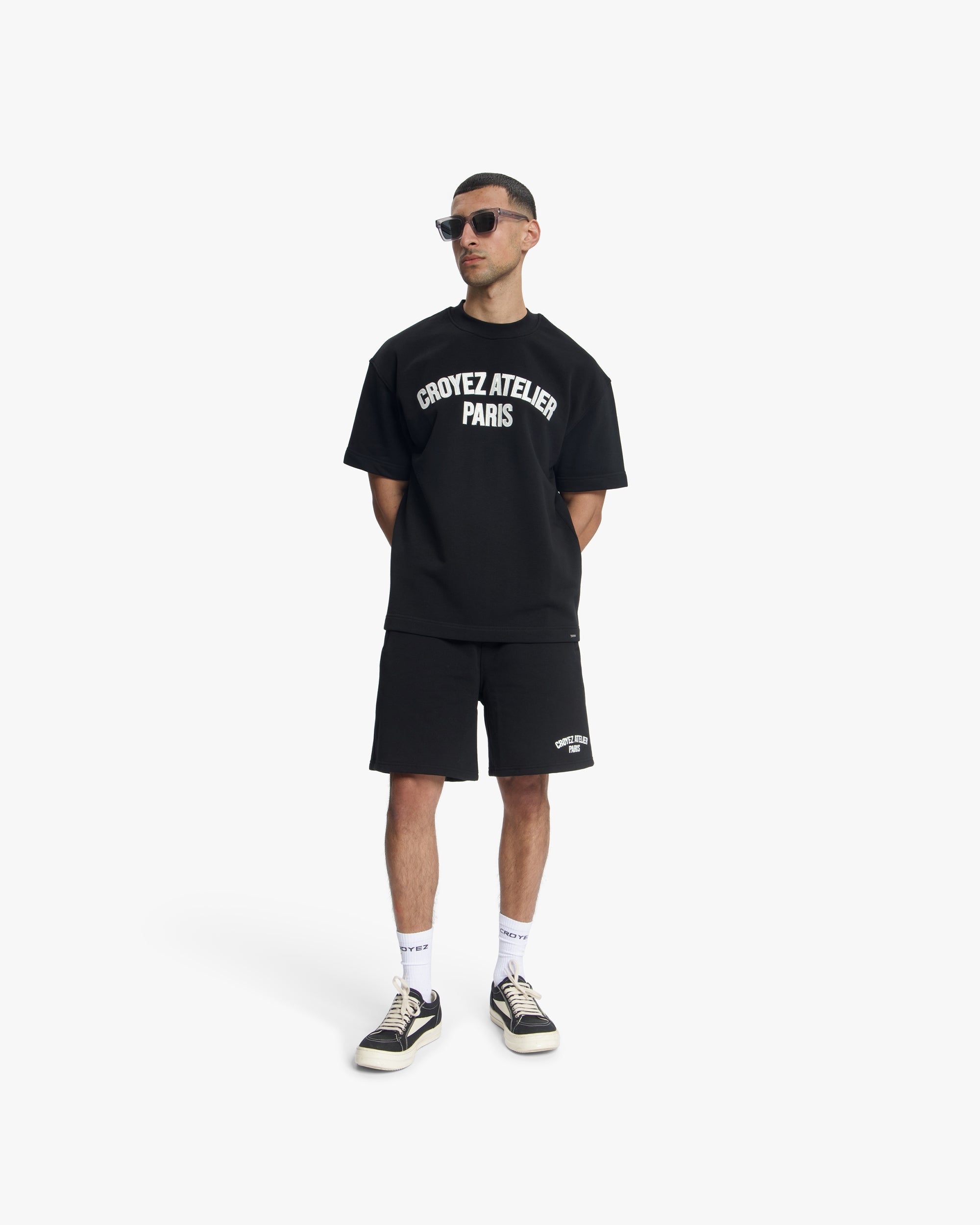 Croyez Heavyweight Atelier T-Shirt- Black
