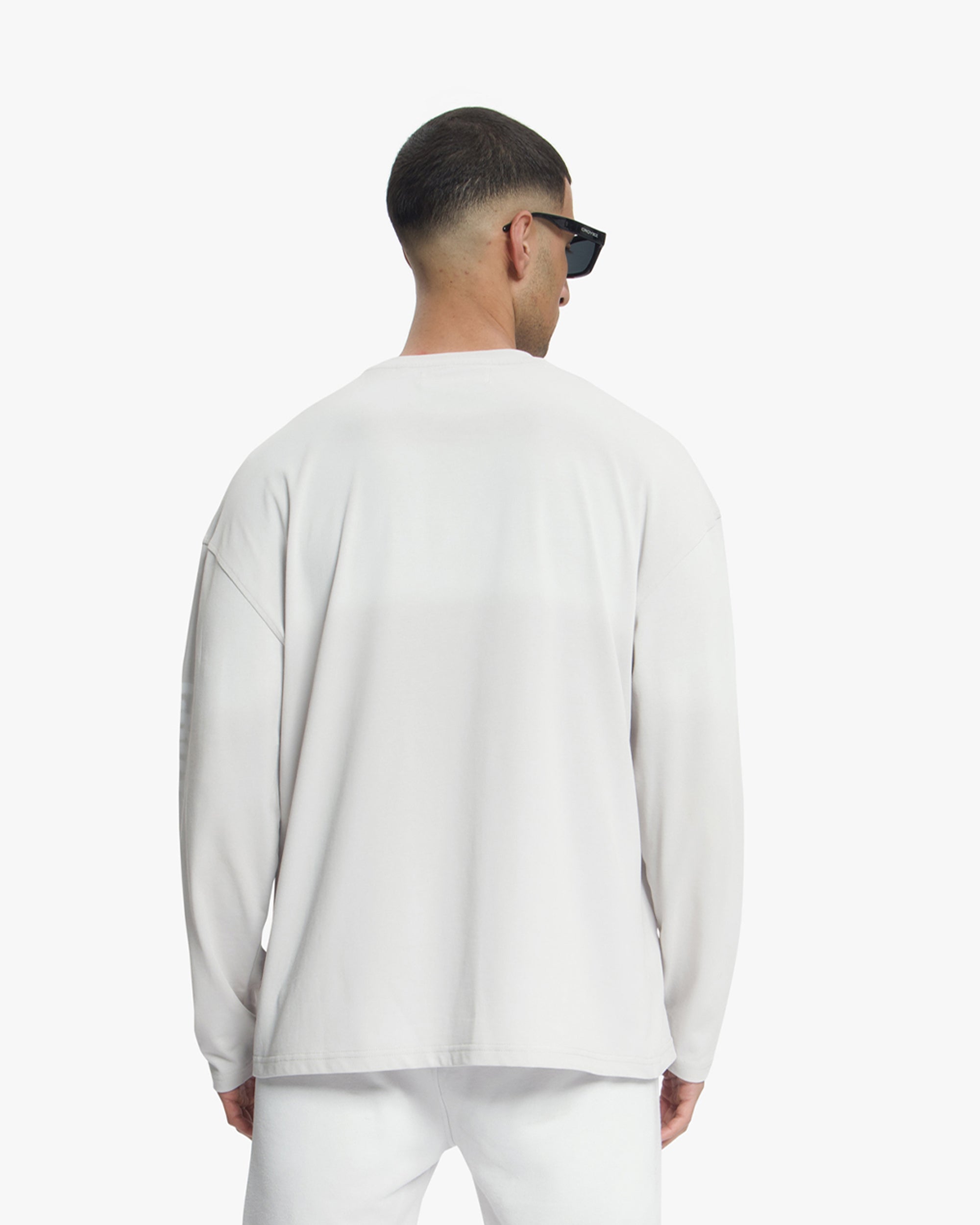 Croyez Sprayed Atelier Longsleeve- Light Grey