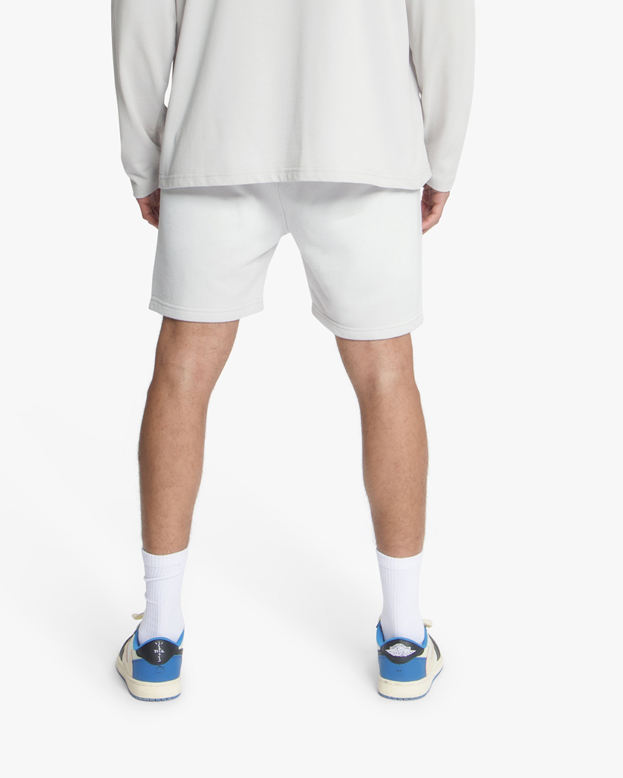Croyez Sprayed Atelier Shorts- Light Grey
