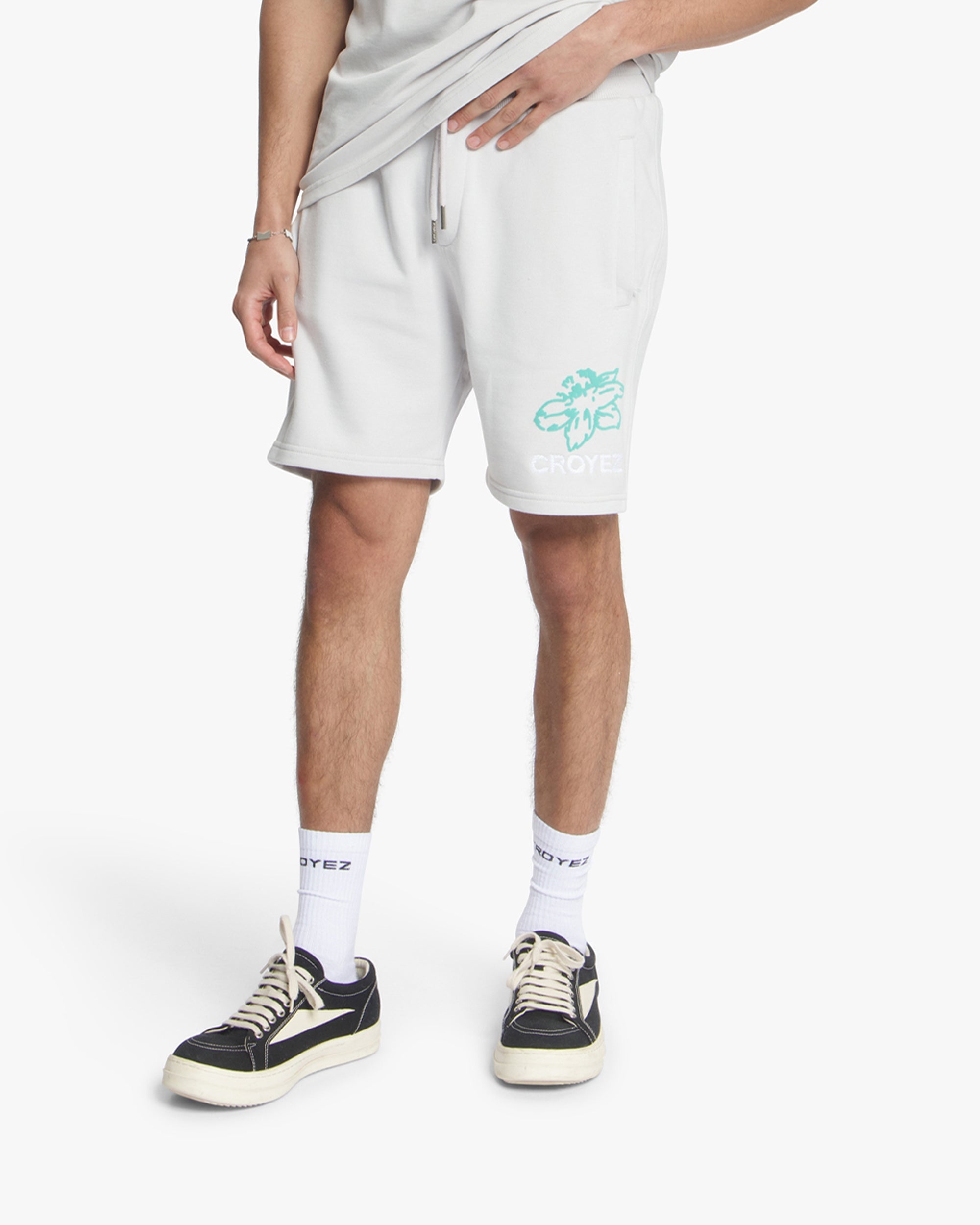 Croyez Gardener Shorts- Light Grey