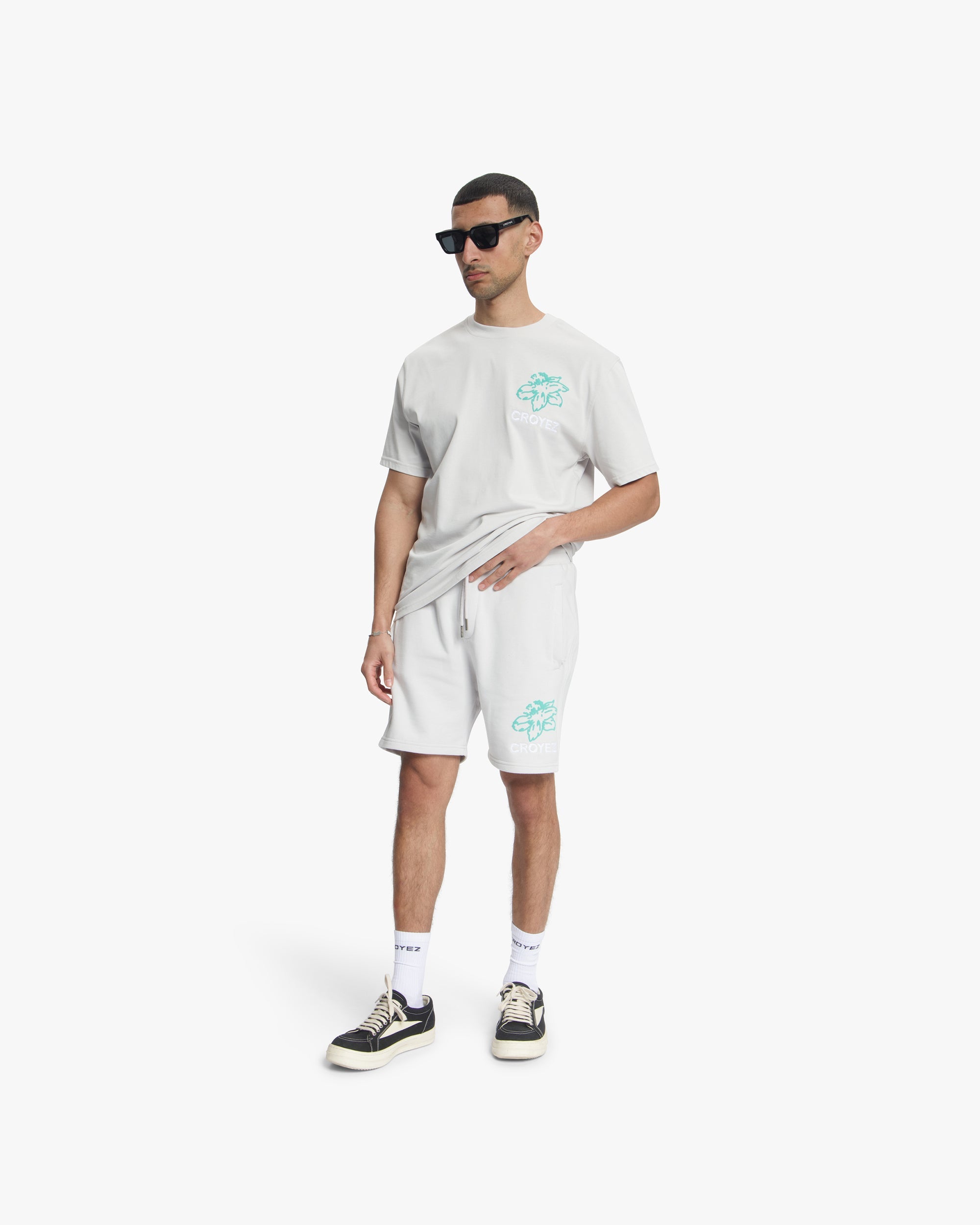 Croyez Gardener Shorts- Light Grey