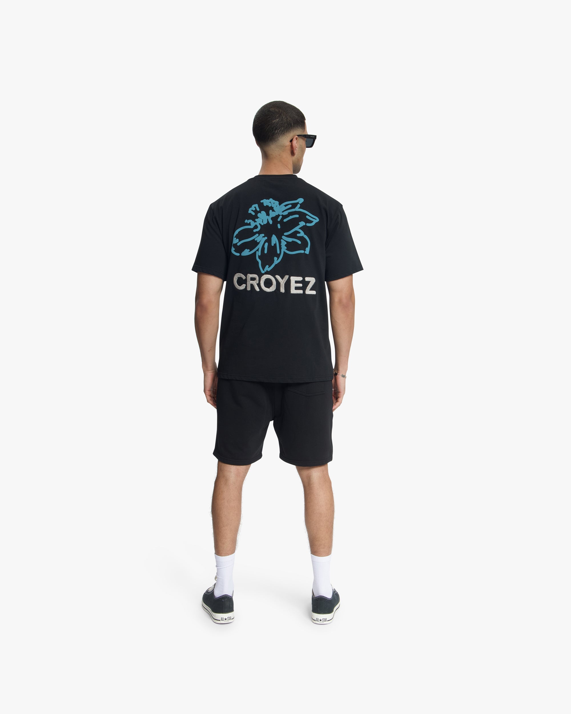 Croyez Gardener Shorts- Black