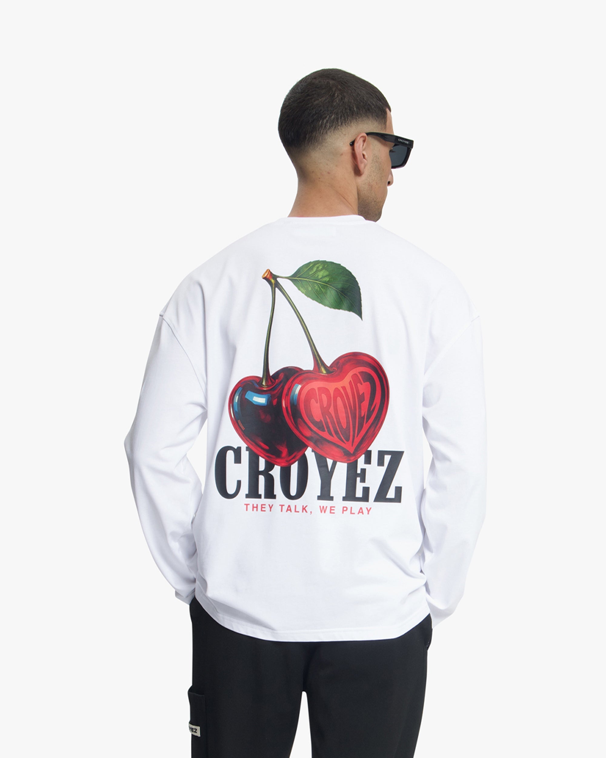 Croyez Cerise D'Amour Longsleeve- White