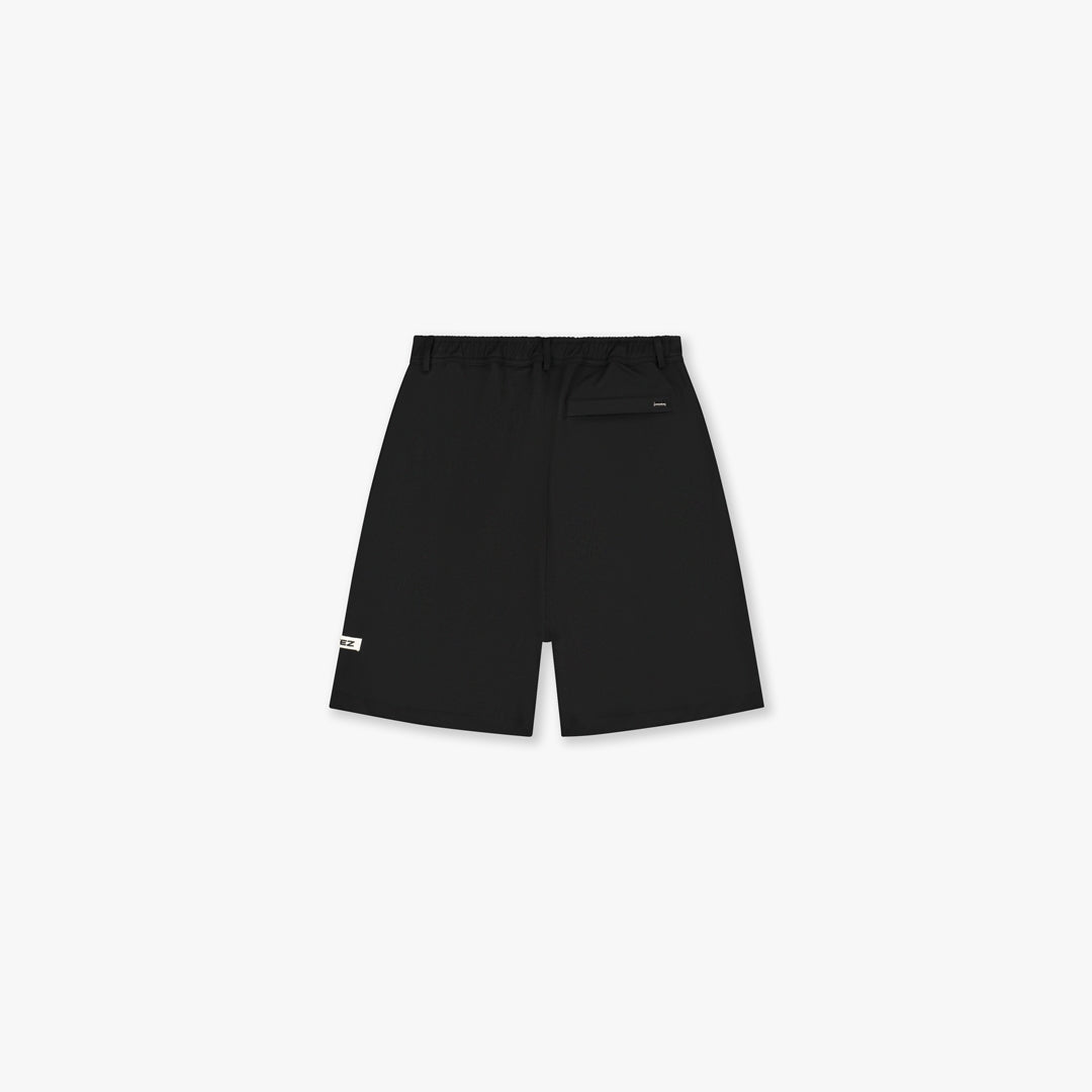 Croyez Etiquette Straight Chino Shorts- Black