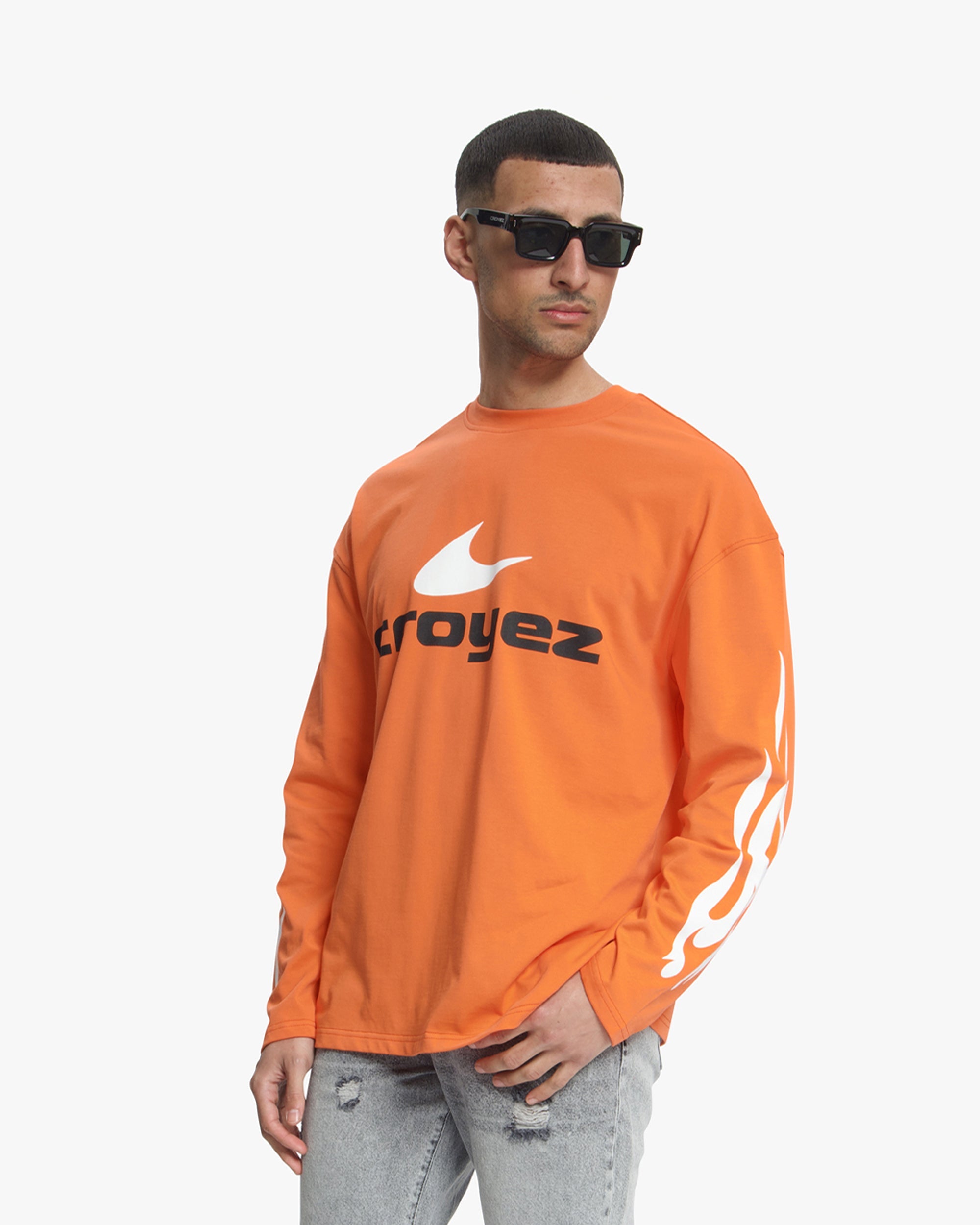 Croyez Service Dept Longsleeve- Orange