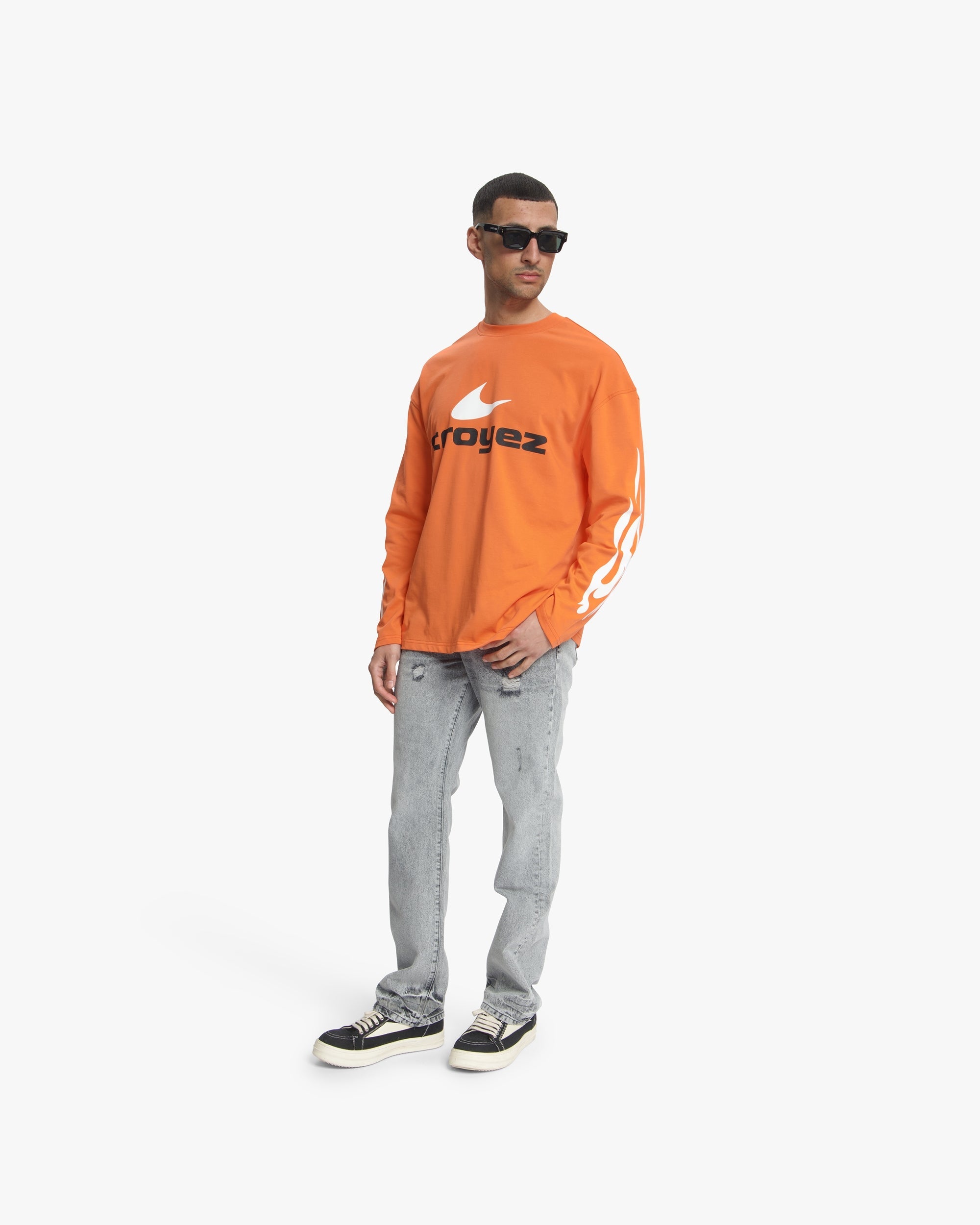 Croyez Service Dept Longsleeve- Orange