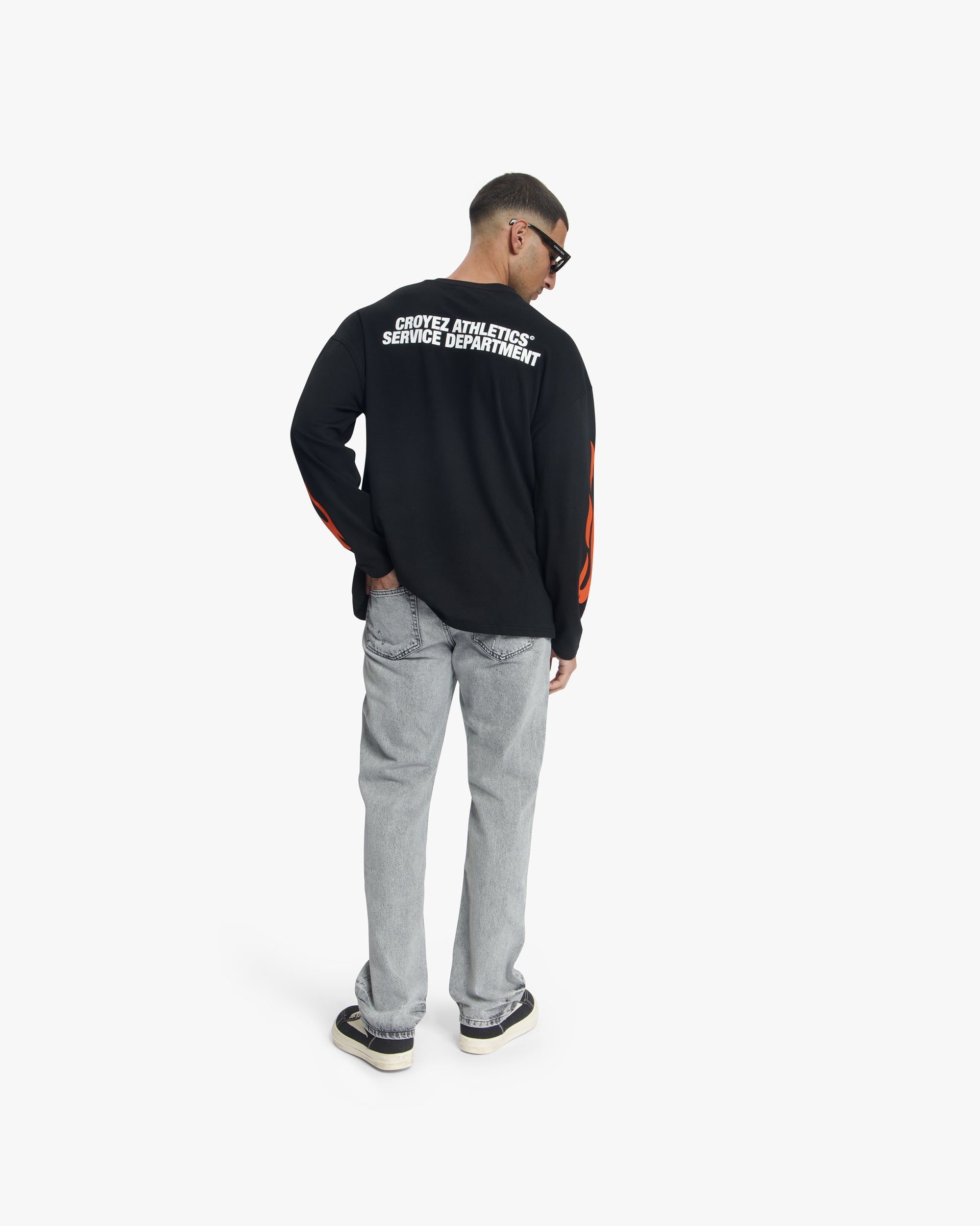 Croyez Service Dept Longsleeve- Orange