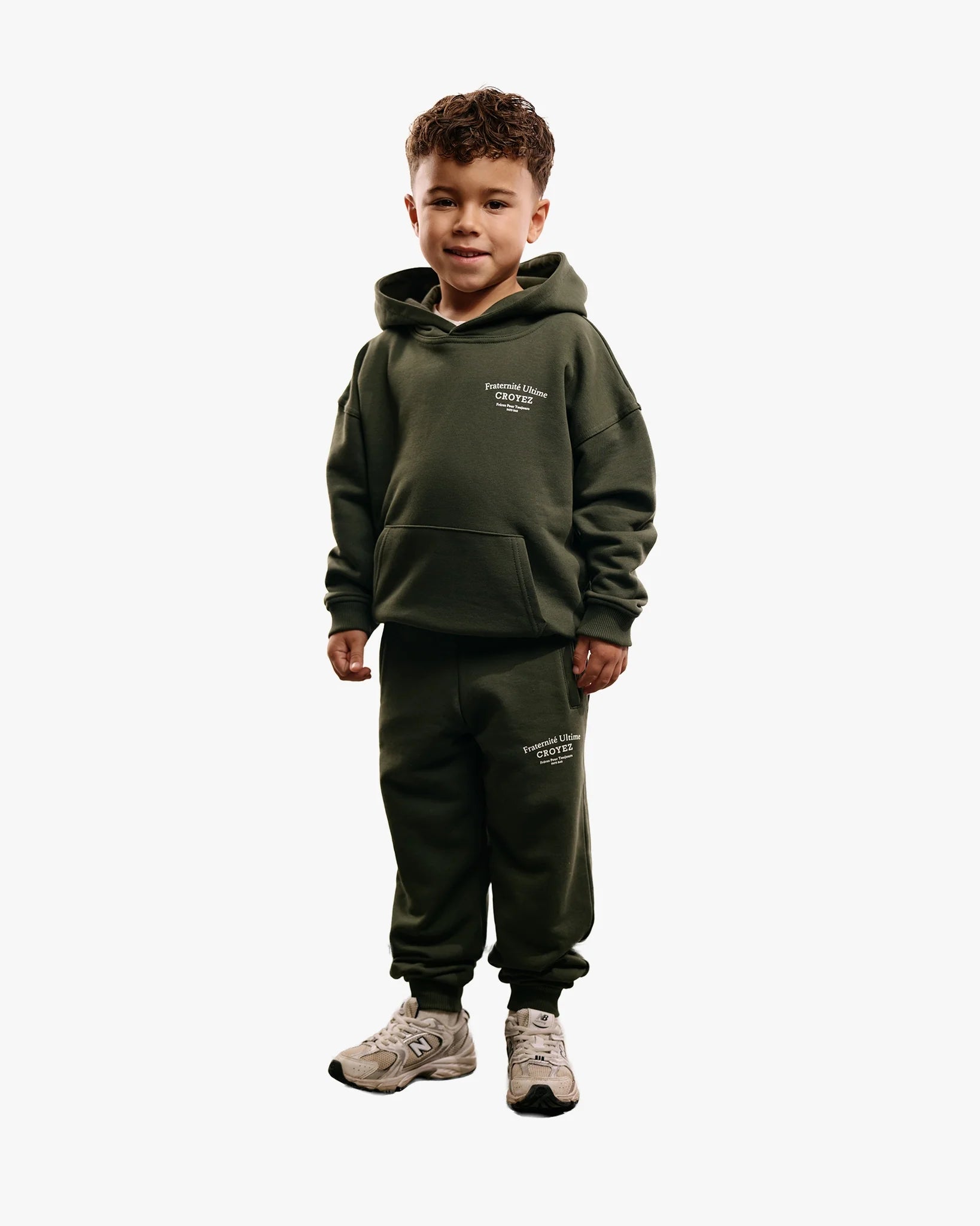 Croyez Mini Fraternite Hoodie - Dark Green