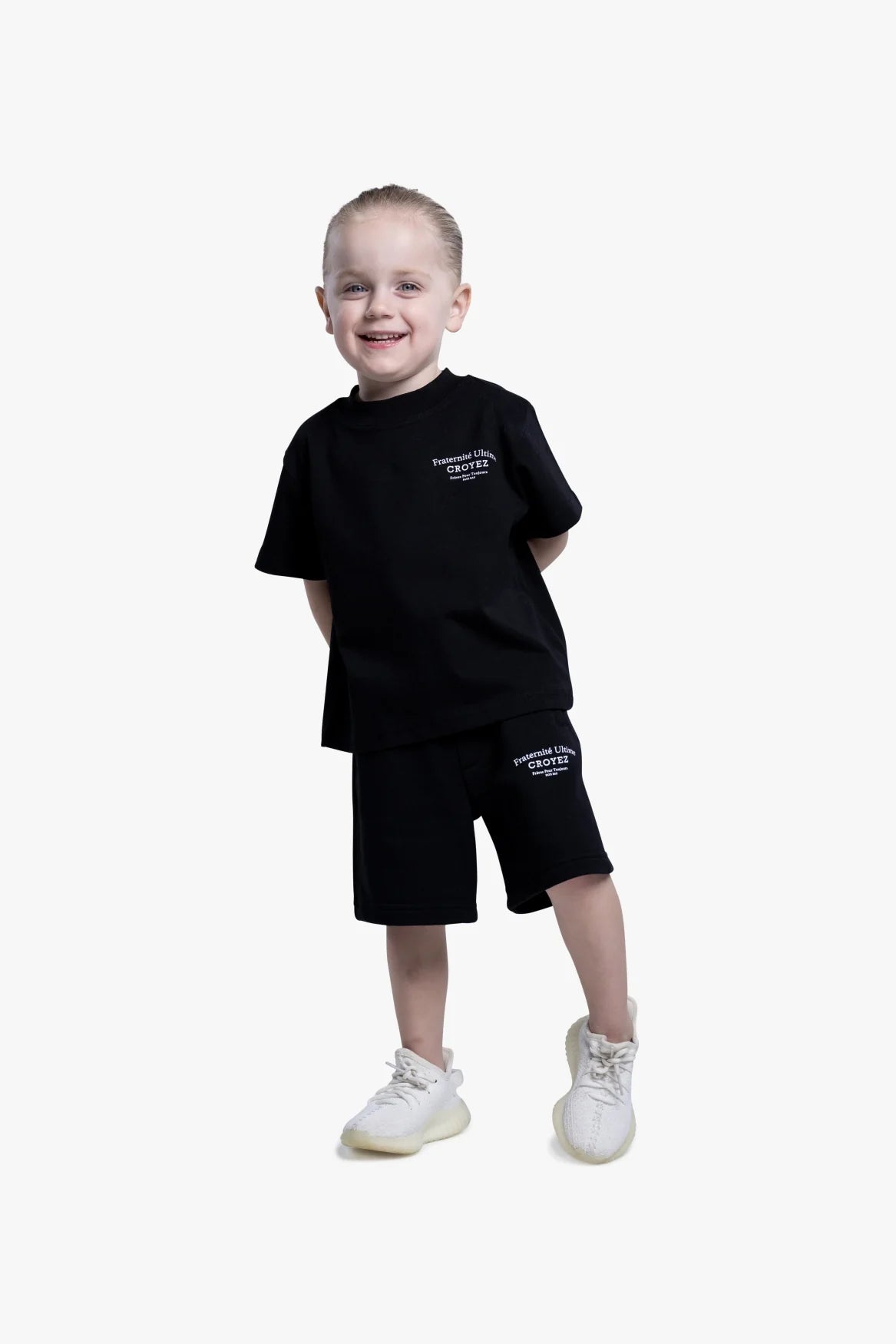 Croyez Mini Fraternite T-shirt- Black