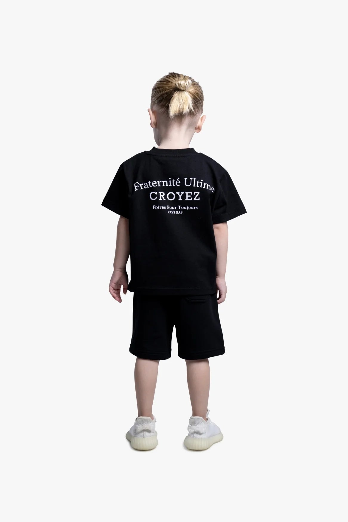 Croyez Mini Fraternite T-shirt- Black