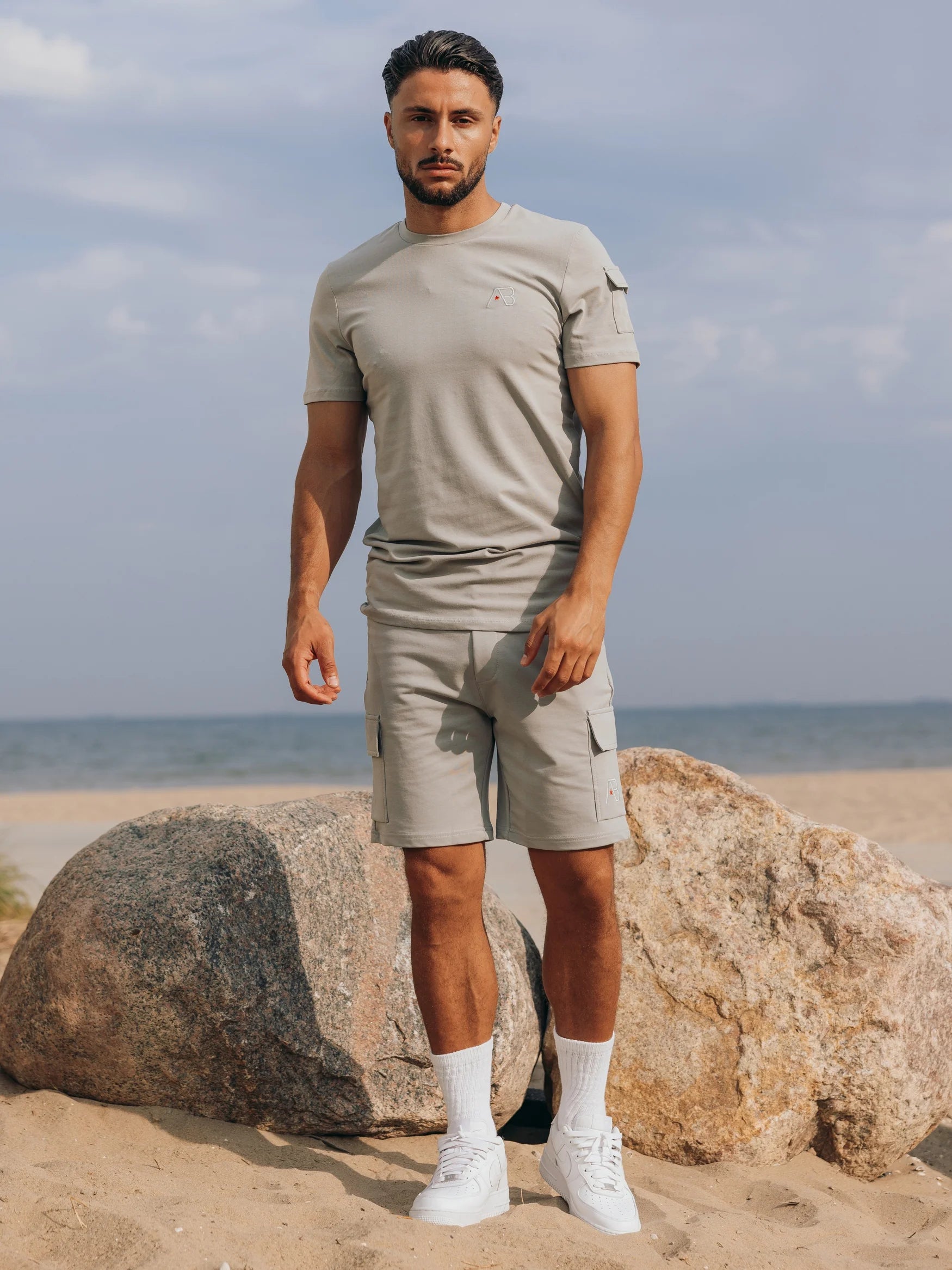 AB Lifestyle Cargo Short Limestone