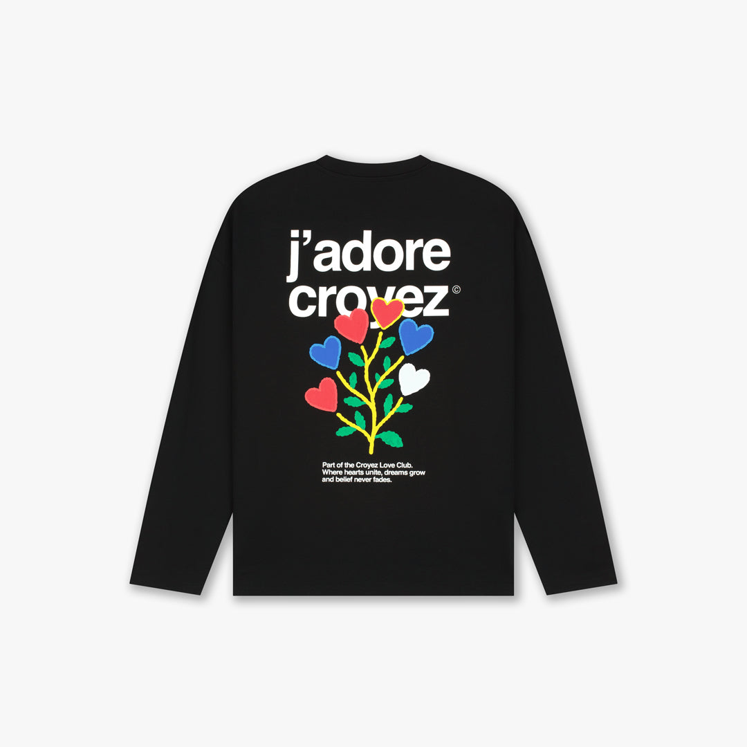 Croyez J'Adore Longsleeve- Black