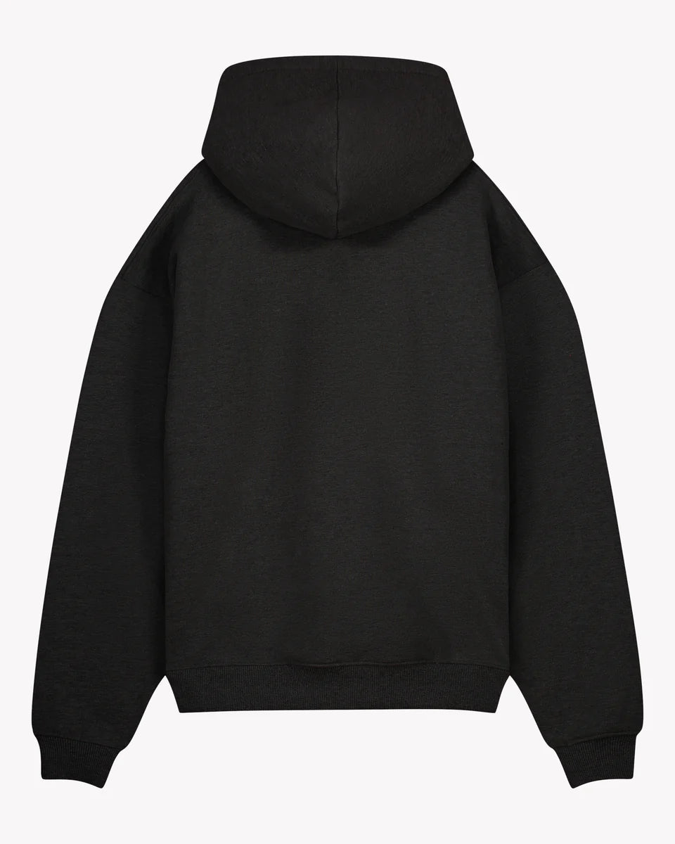 Saint Blanc Interlock Hoodie- Black