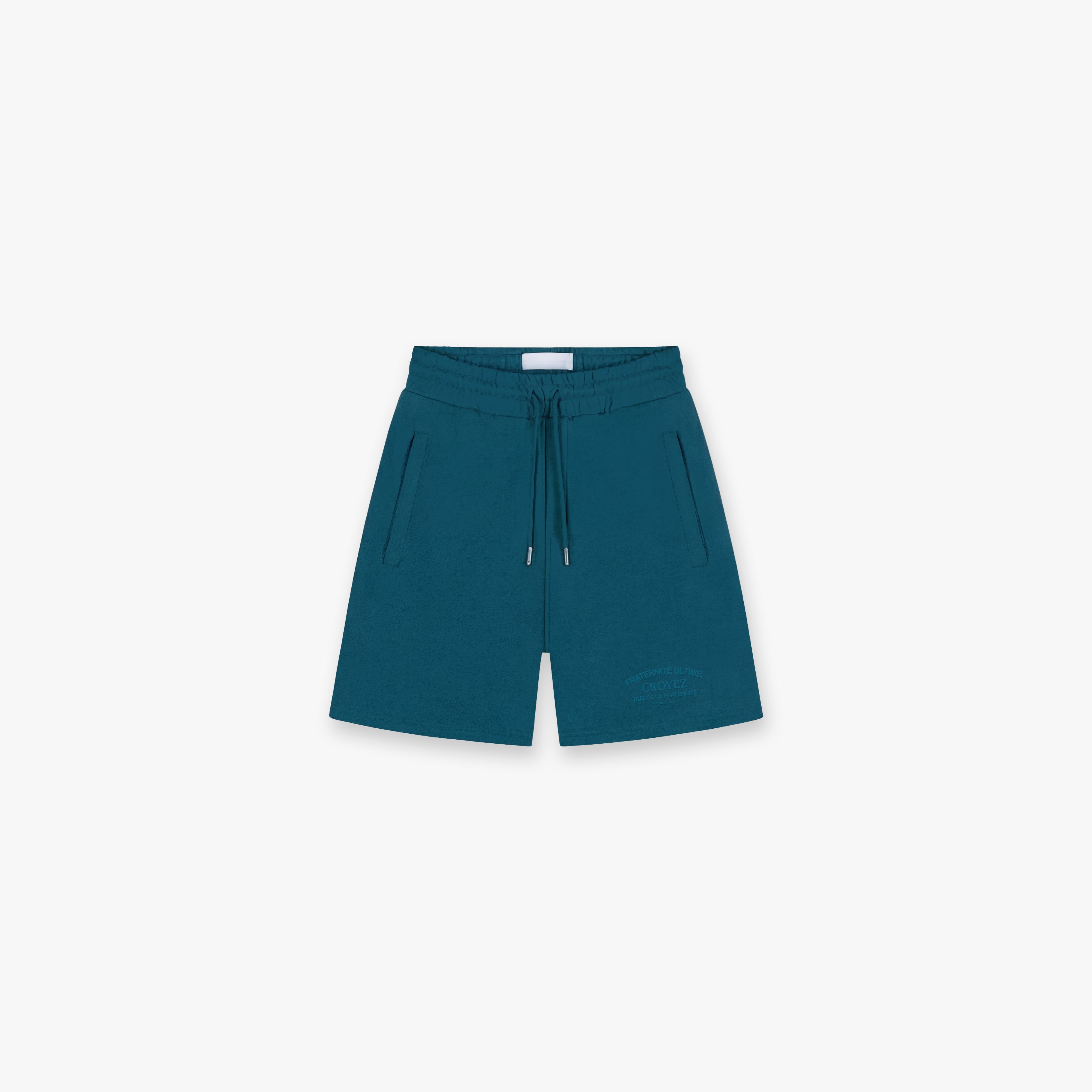 Croyez Original Fraternite Shorts- Dark Teal