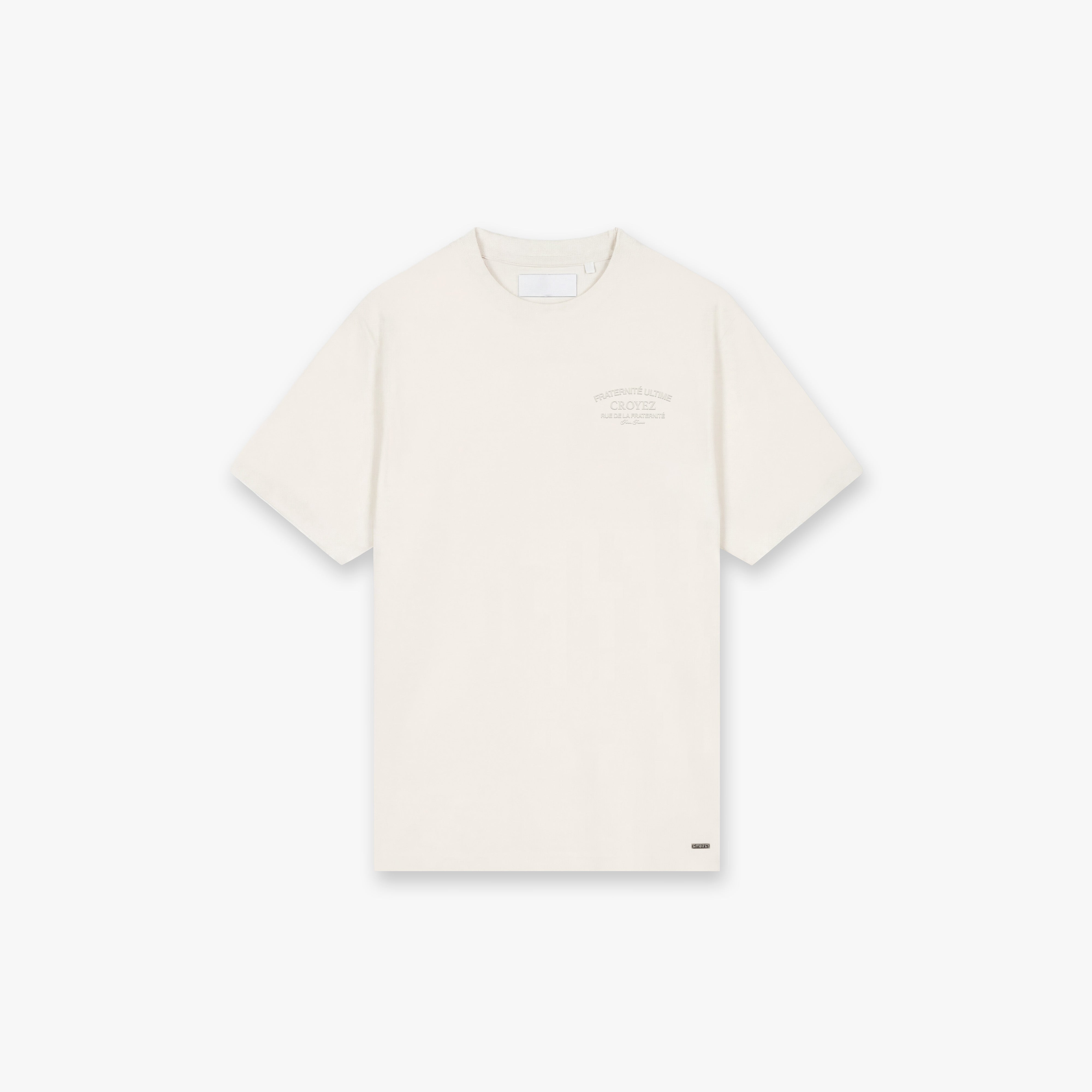 Croyez Original Fraternite T-Shirt- Off-White